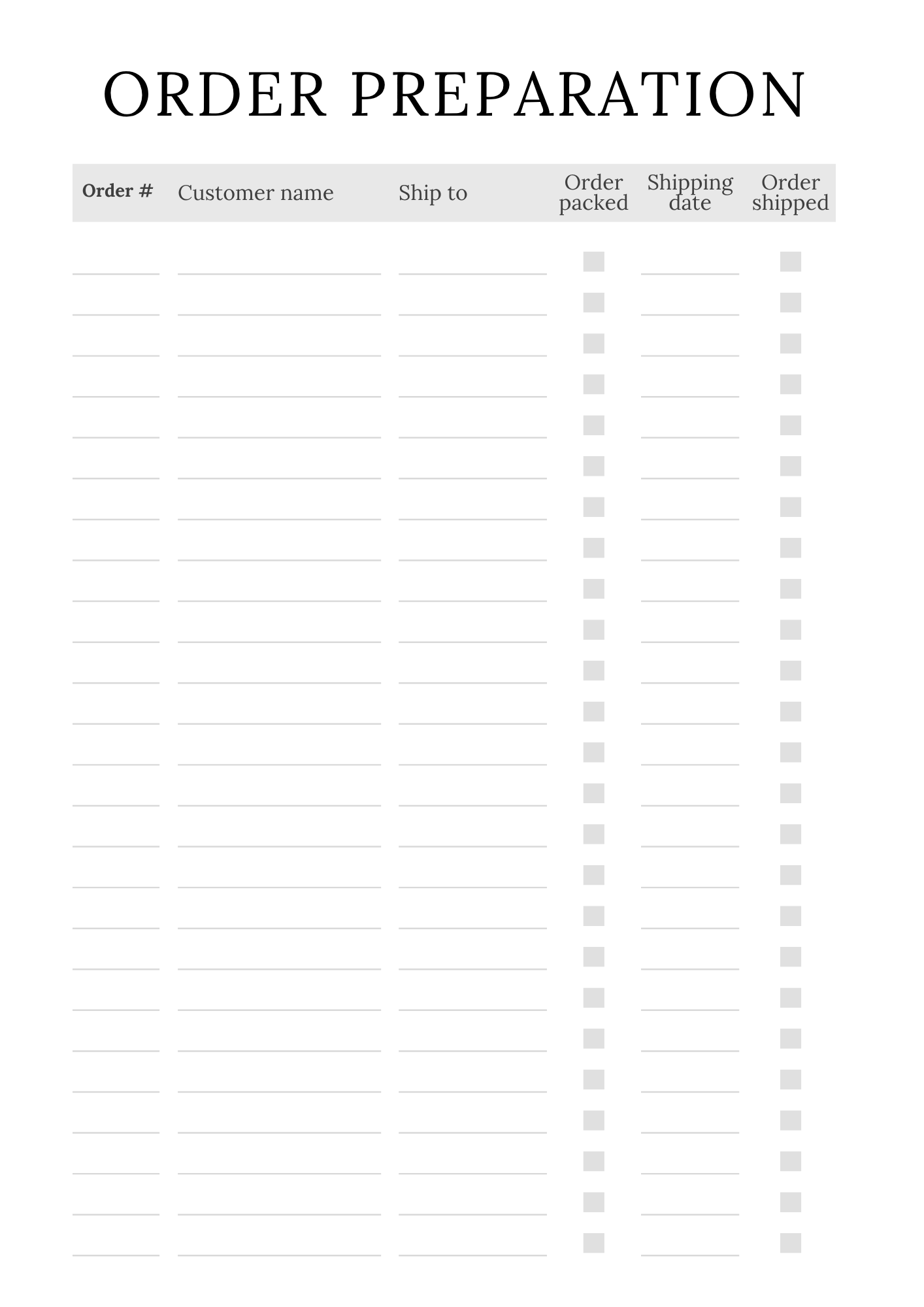 Handmade Business Planner