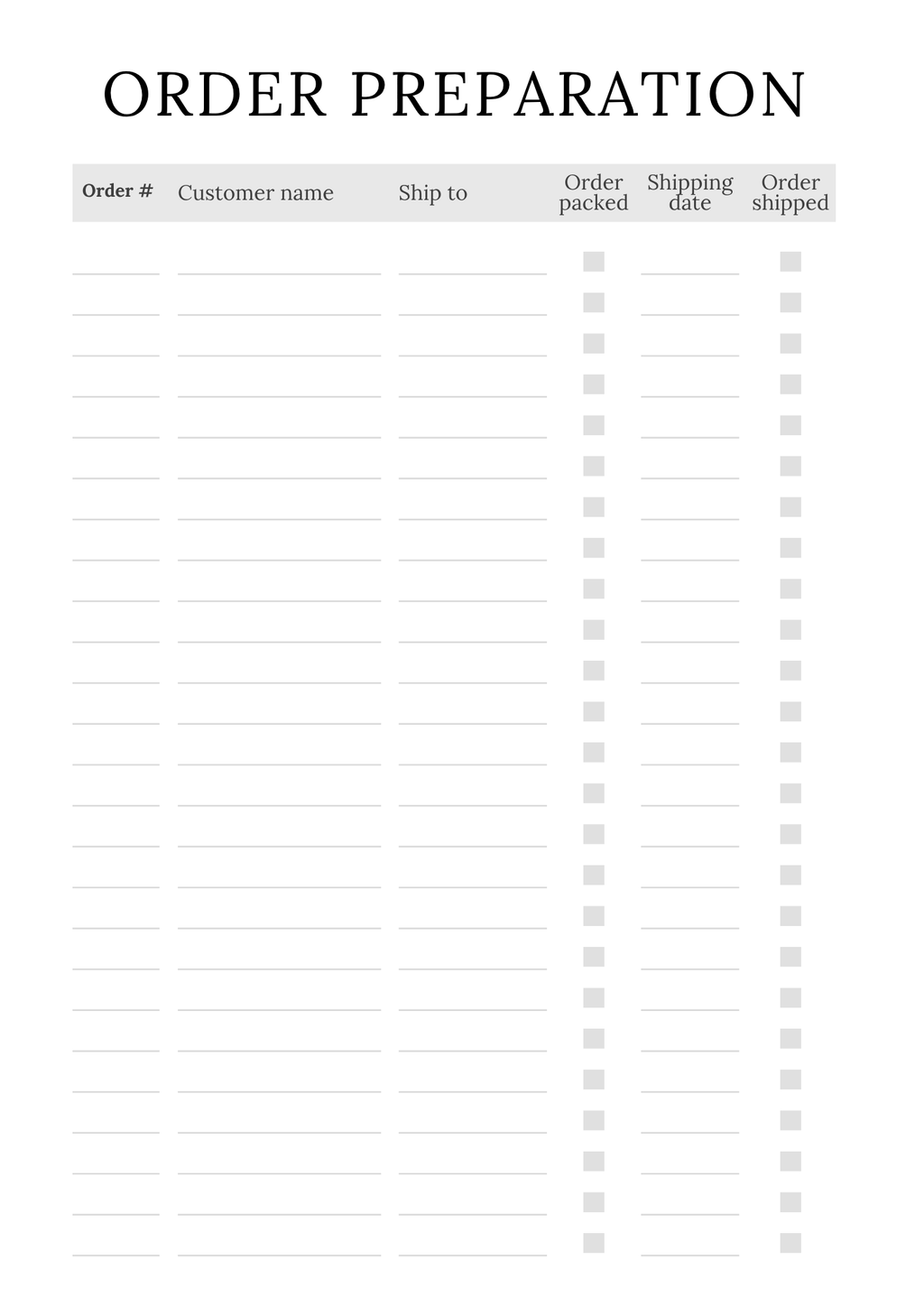 Handmade Business Planner