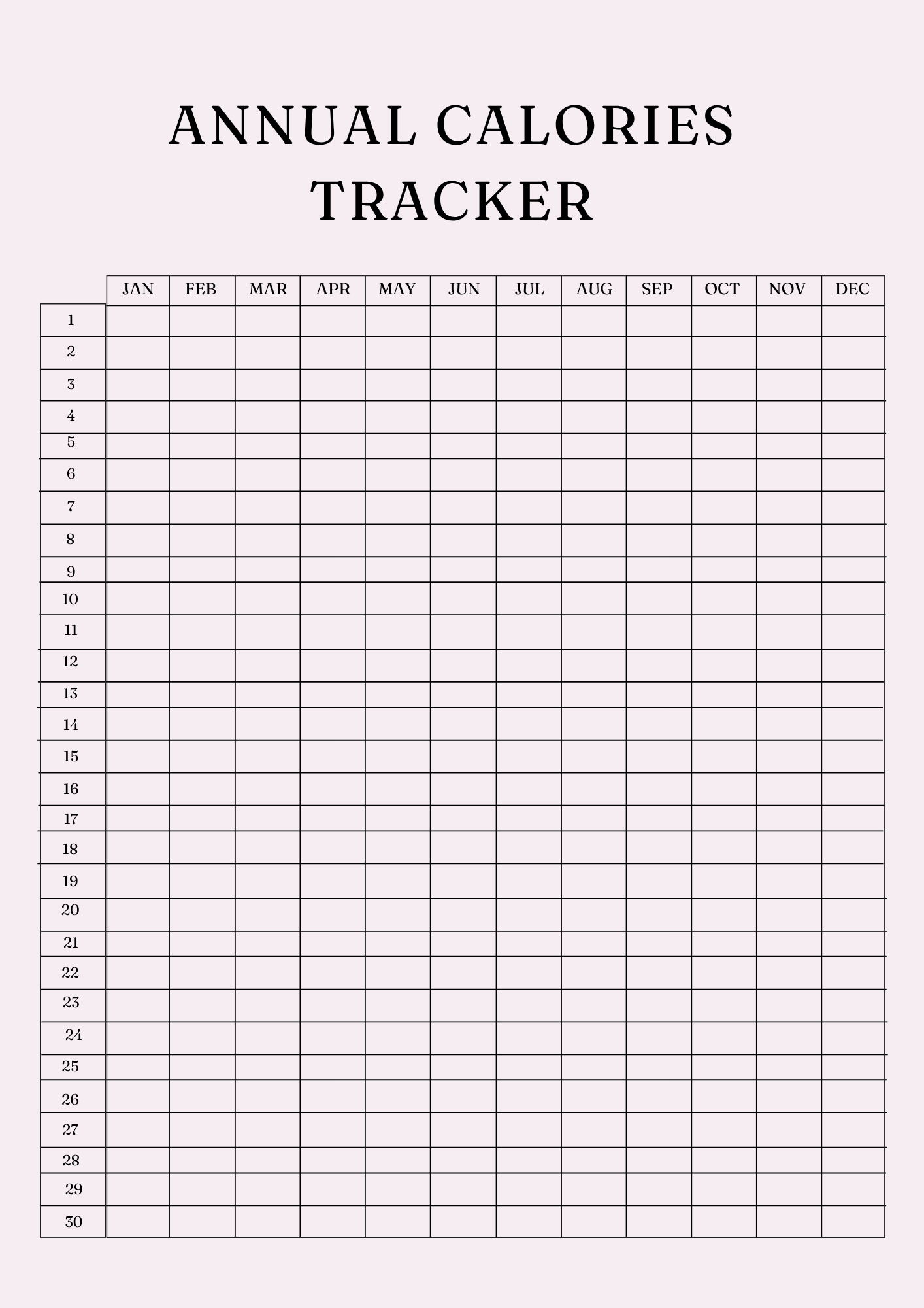 Ultimate Nutrition Wellness Planner