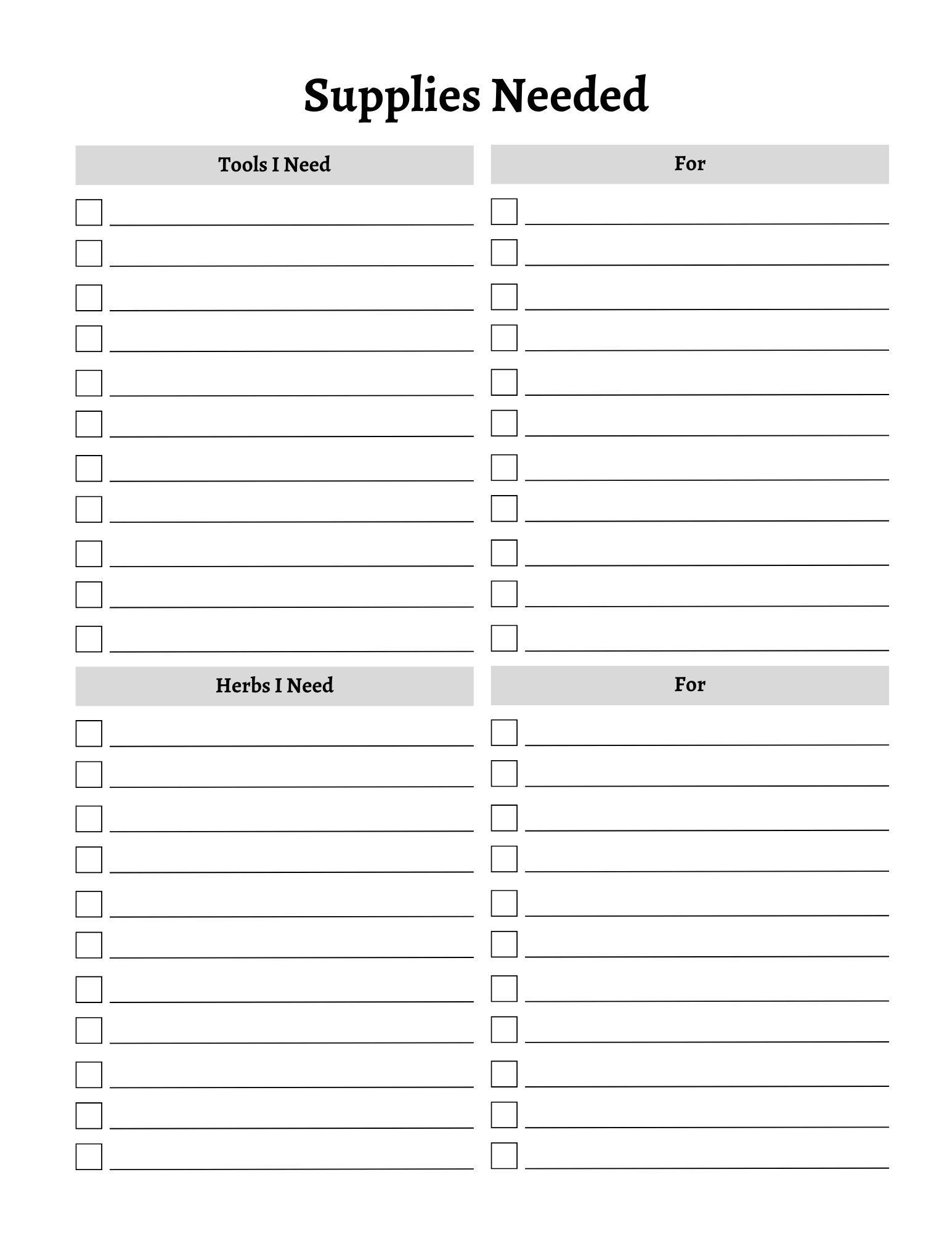Witchy Planner