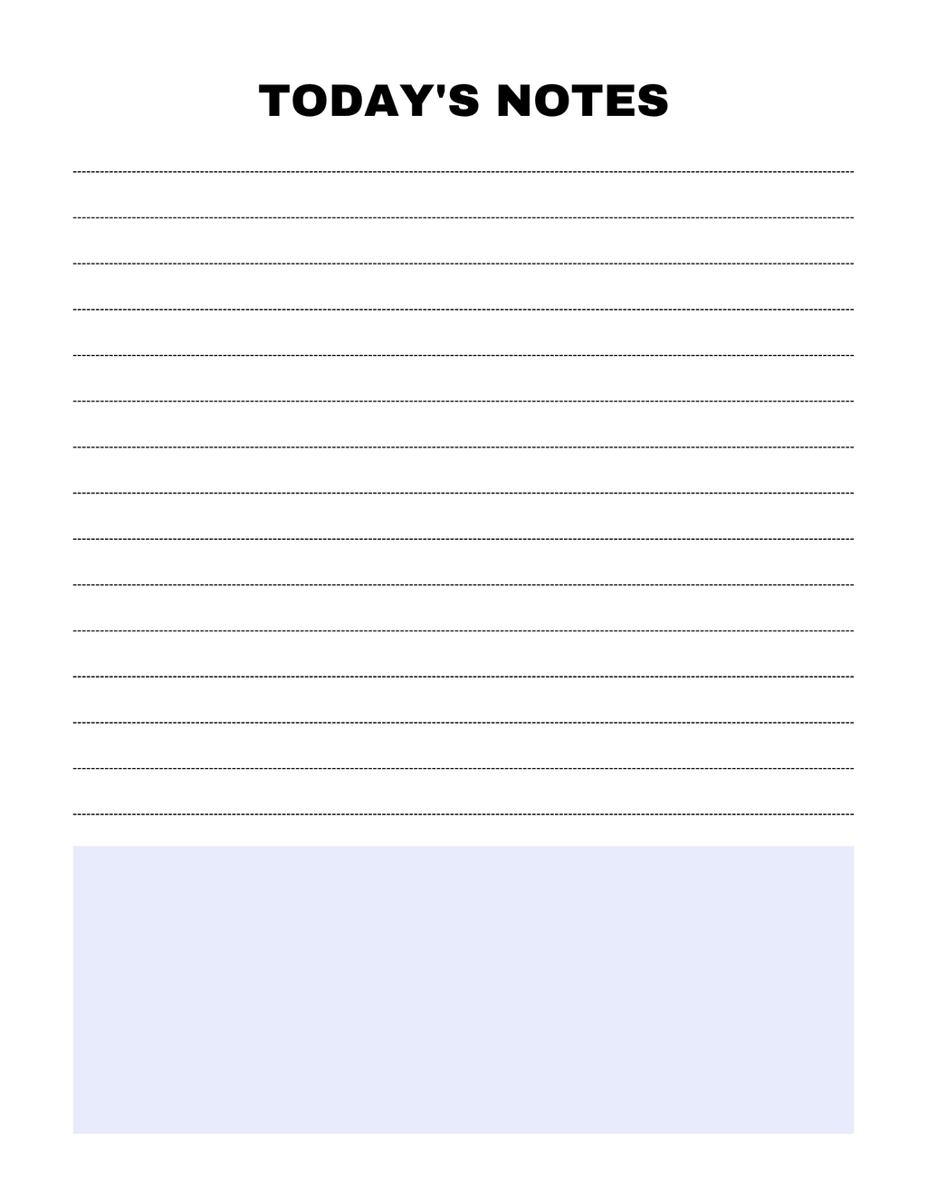 Work From Home Planner