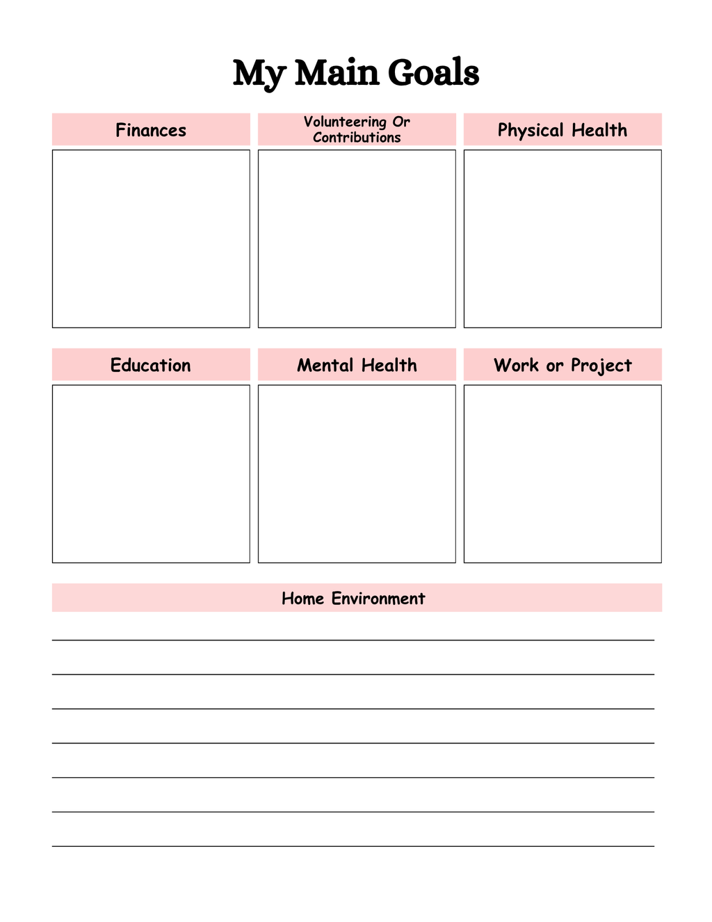 Mental Health Planner 56 Colorful