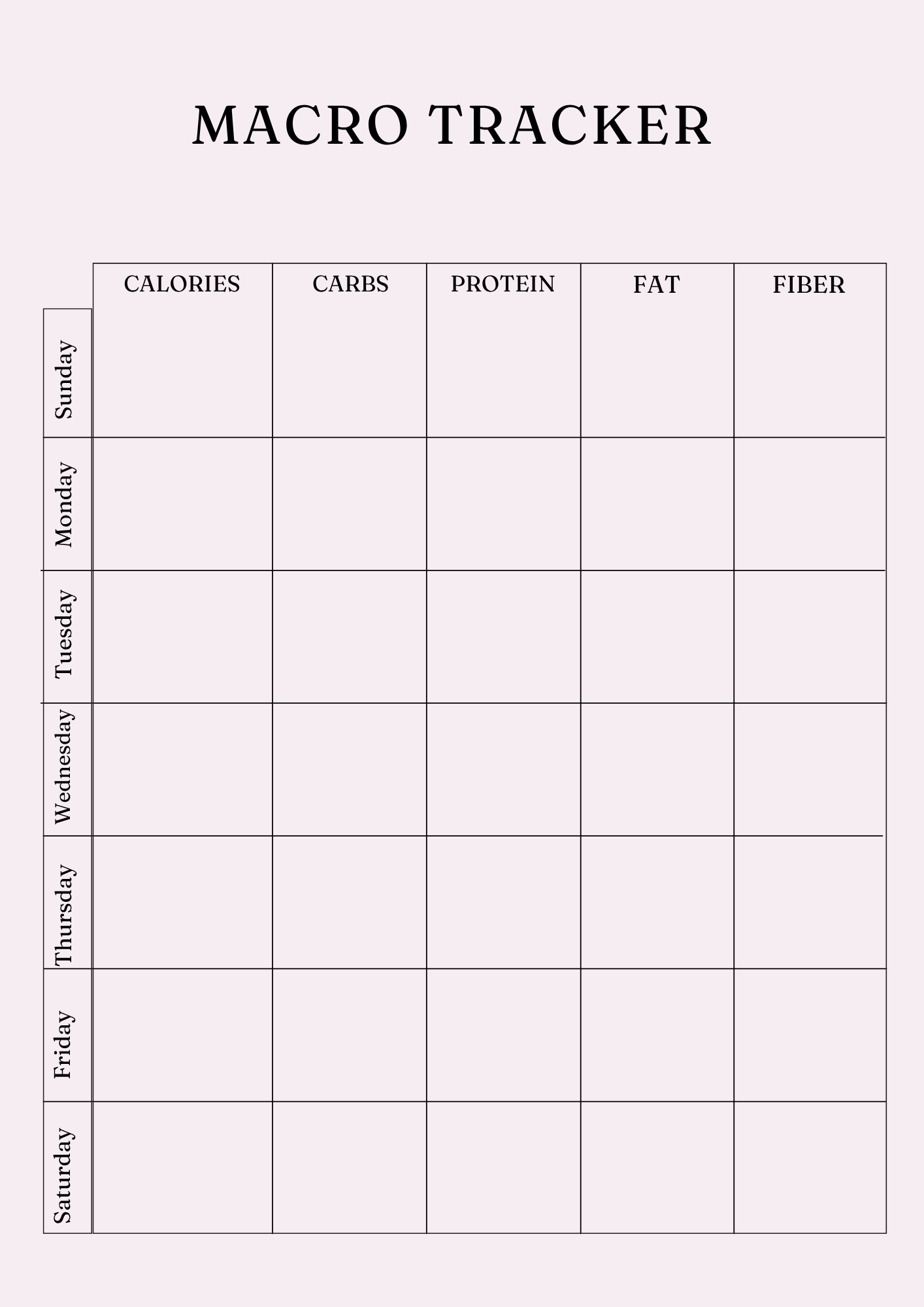 Ultimate Nutrition Wellness Planner