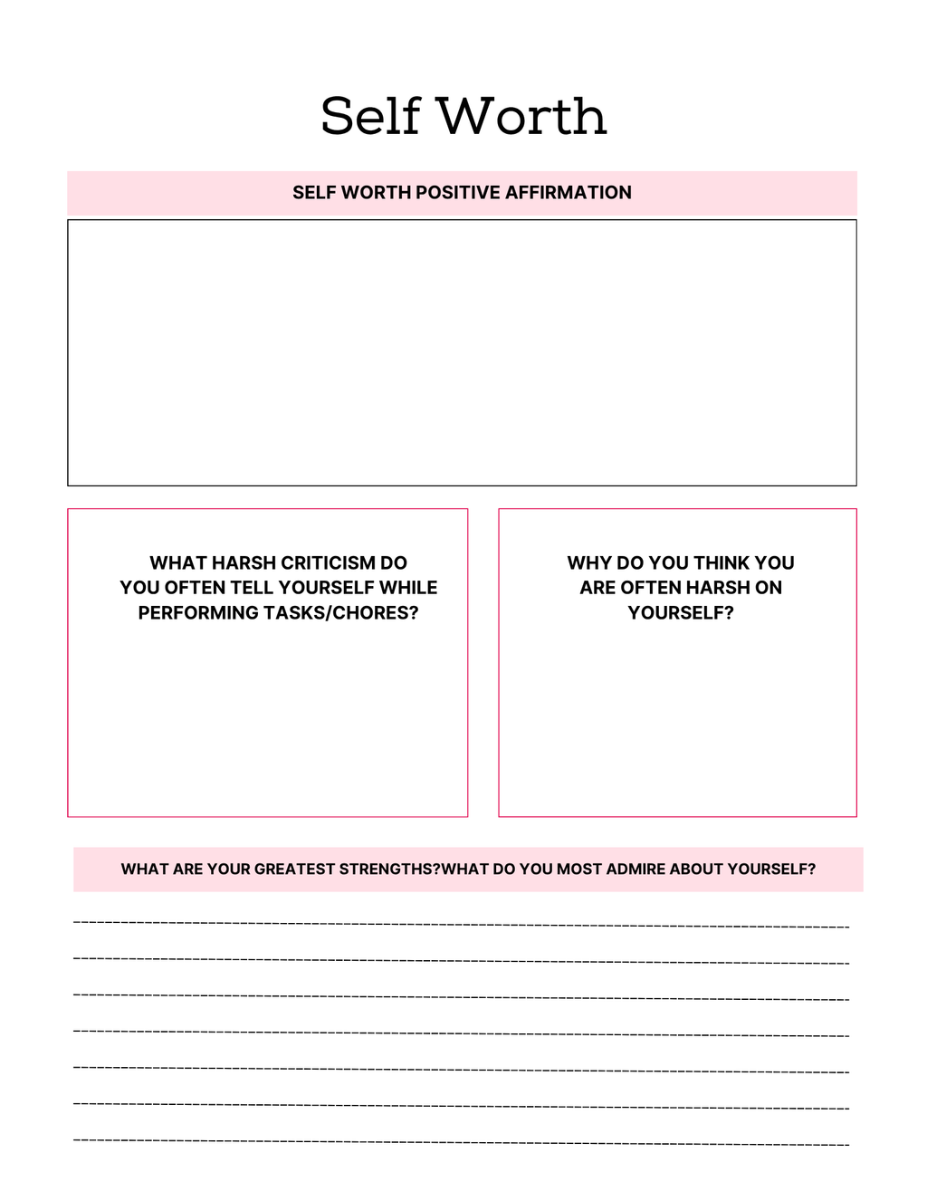 PTSD & Trauma Processing Workbook Colorful 65