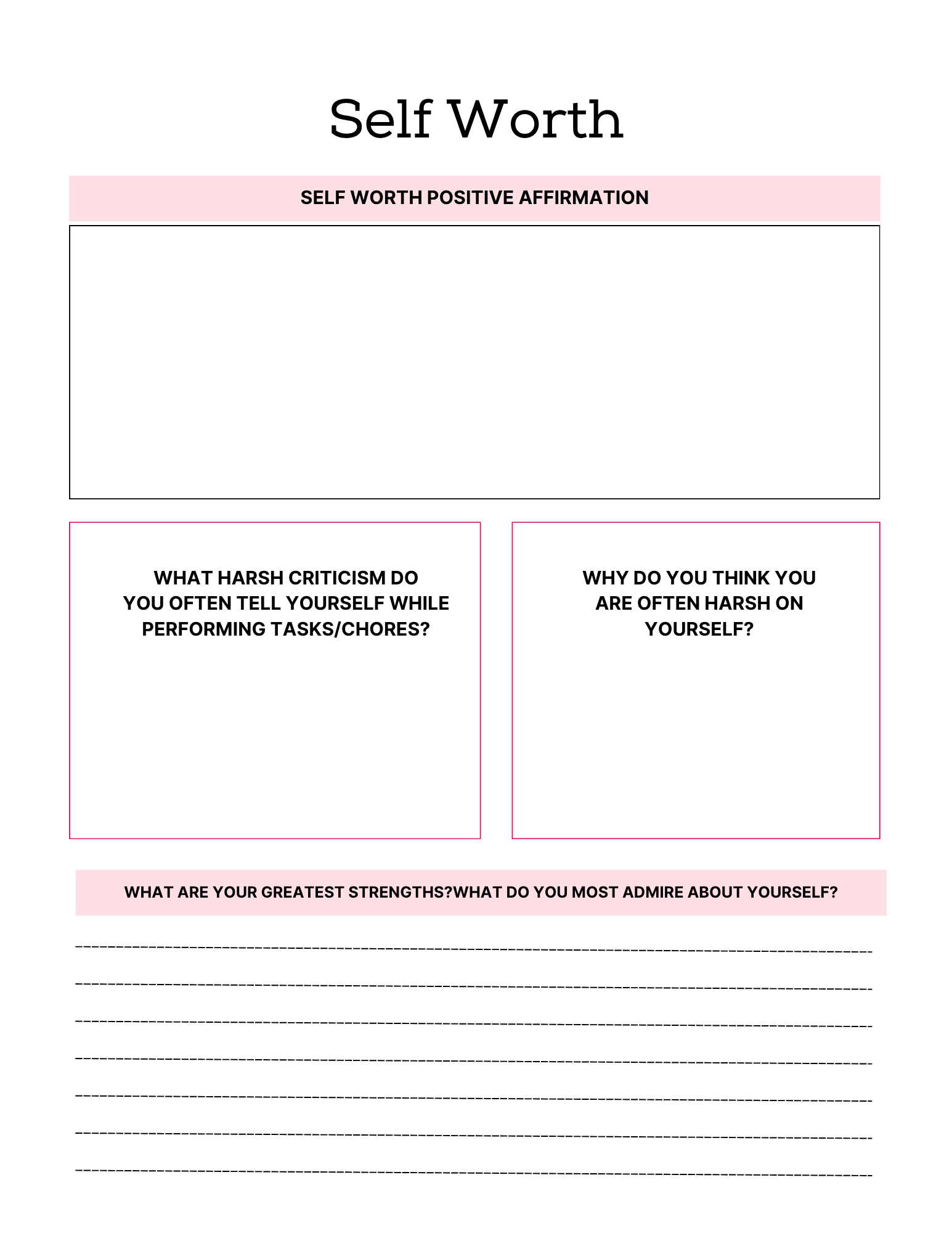 PTSD & Trauma Processing Workbook Colorful 65