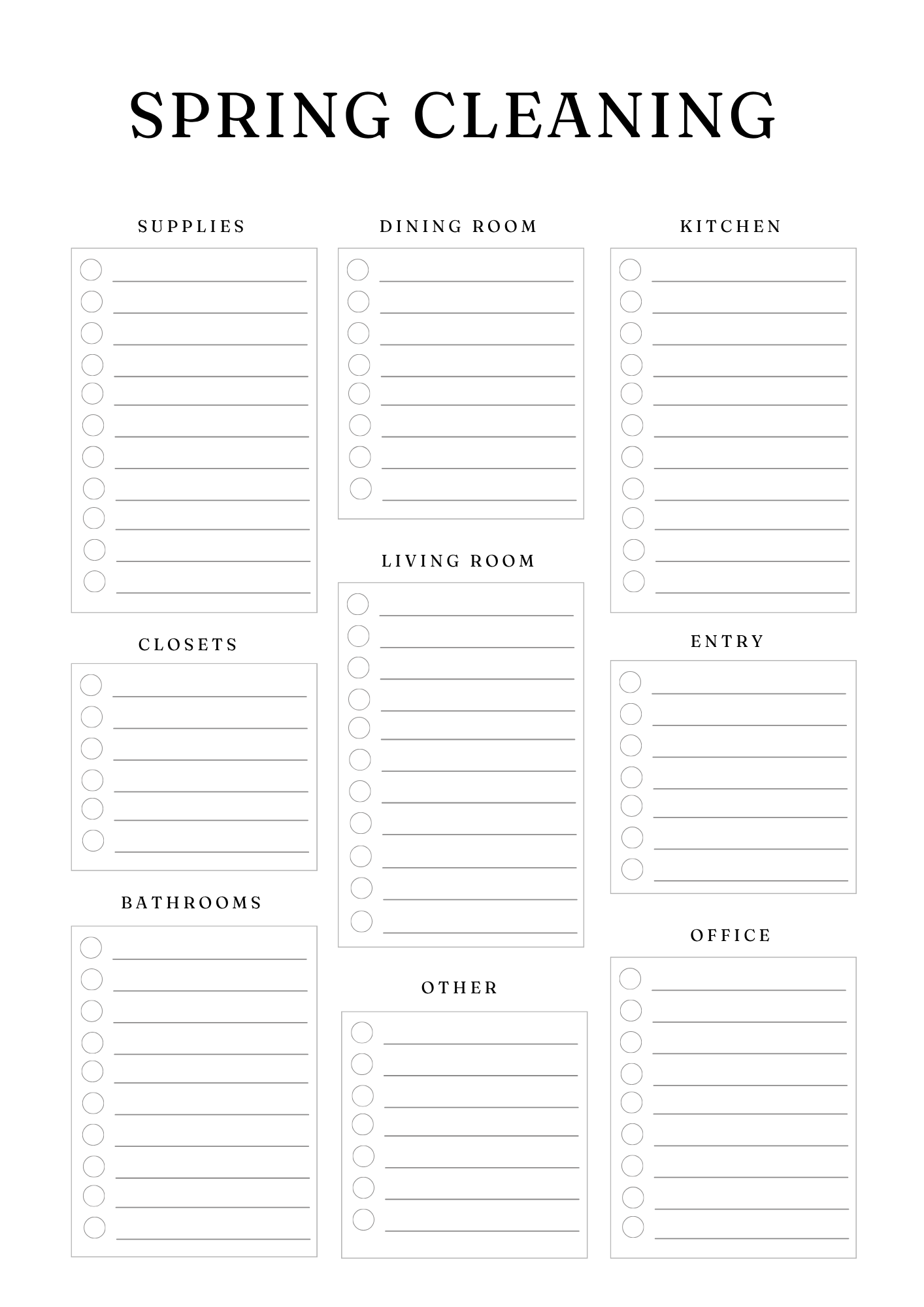 Household Management Planner