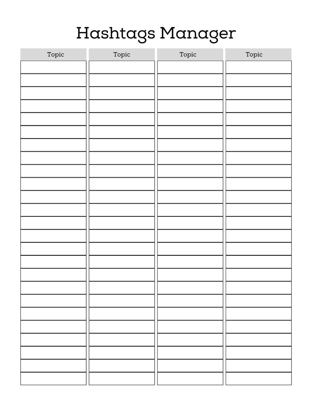 Social Media Post Planner