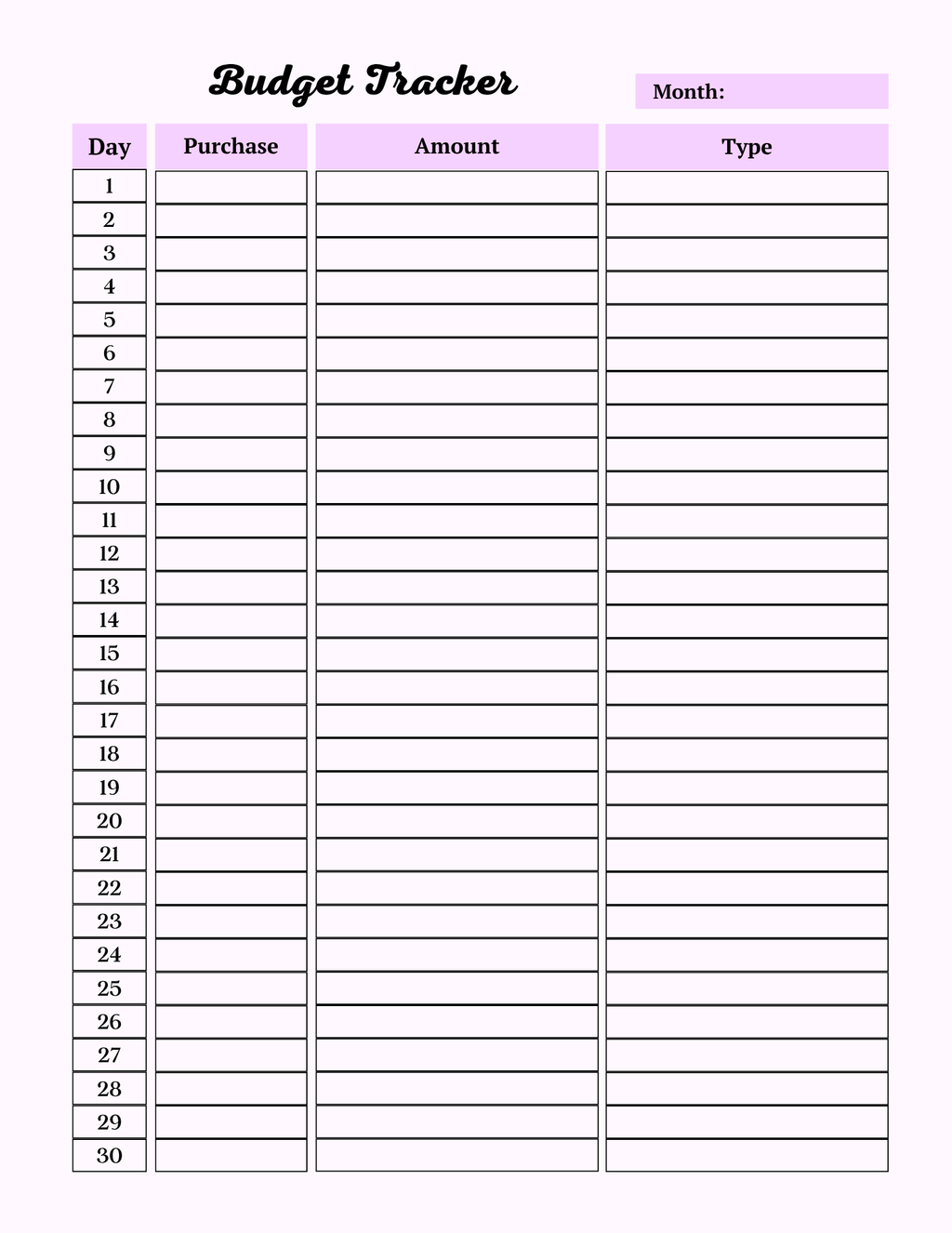 Colorful Self Care Planner
