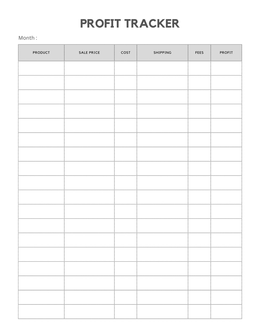 Small Business Planner