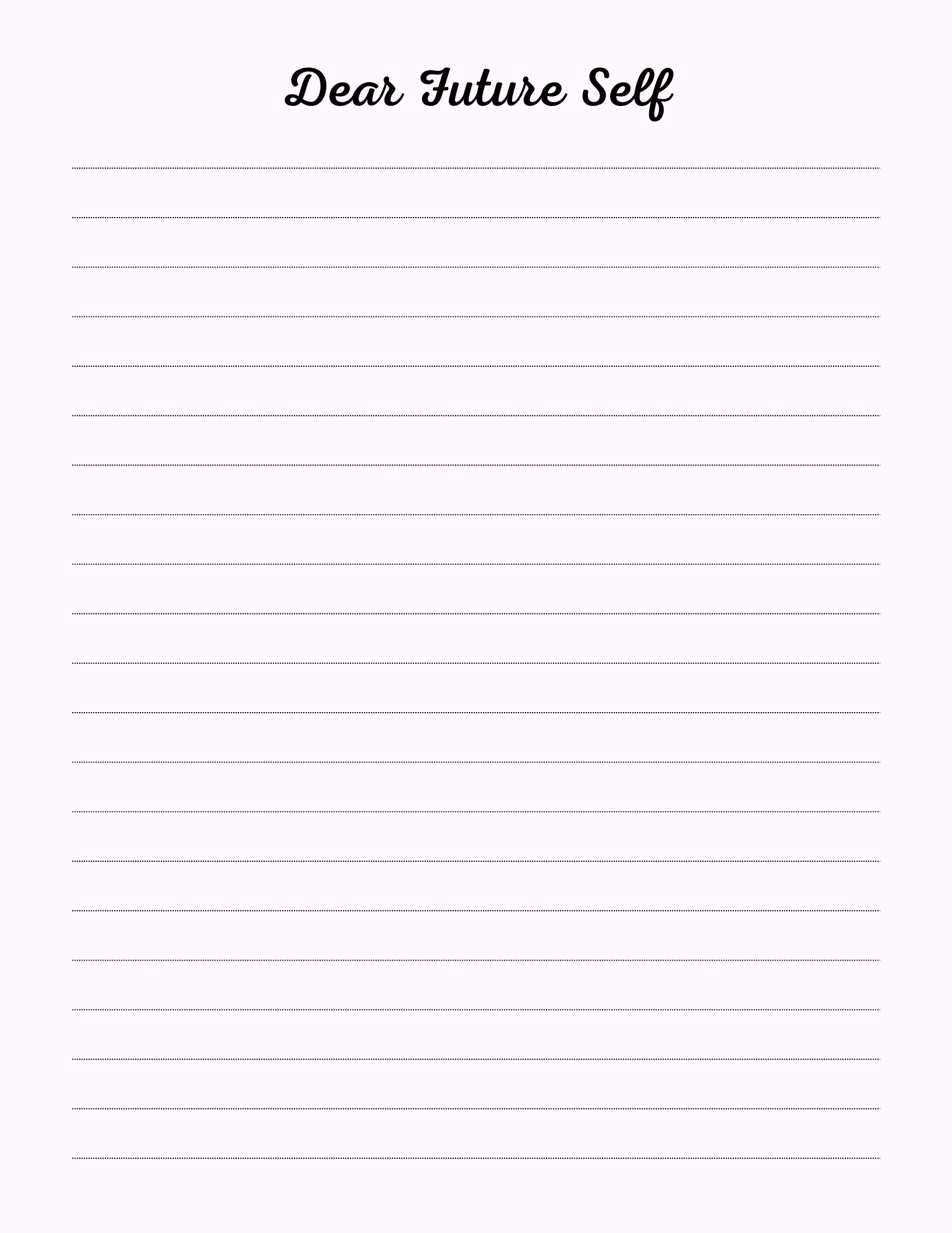 Colorful Self Care Planner