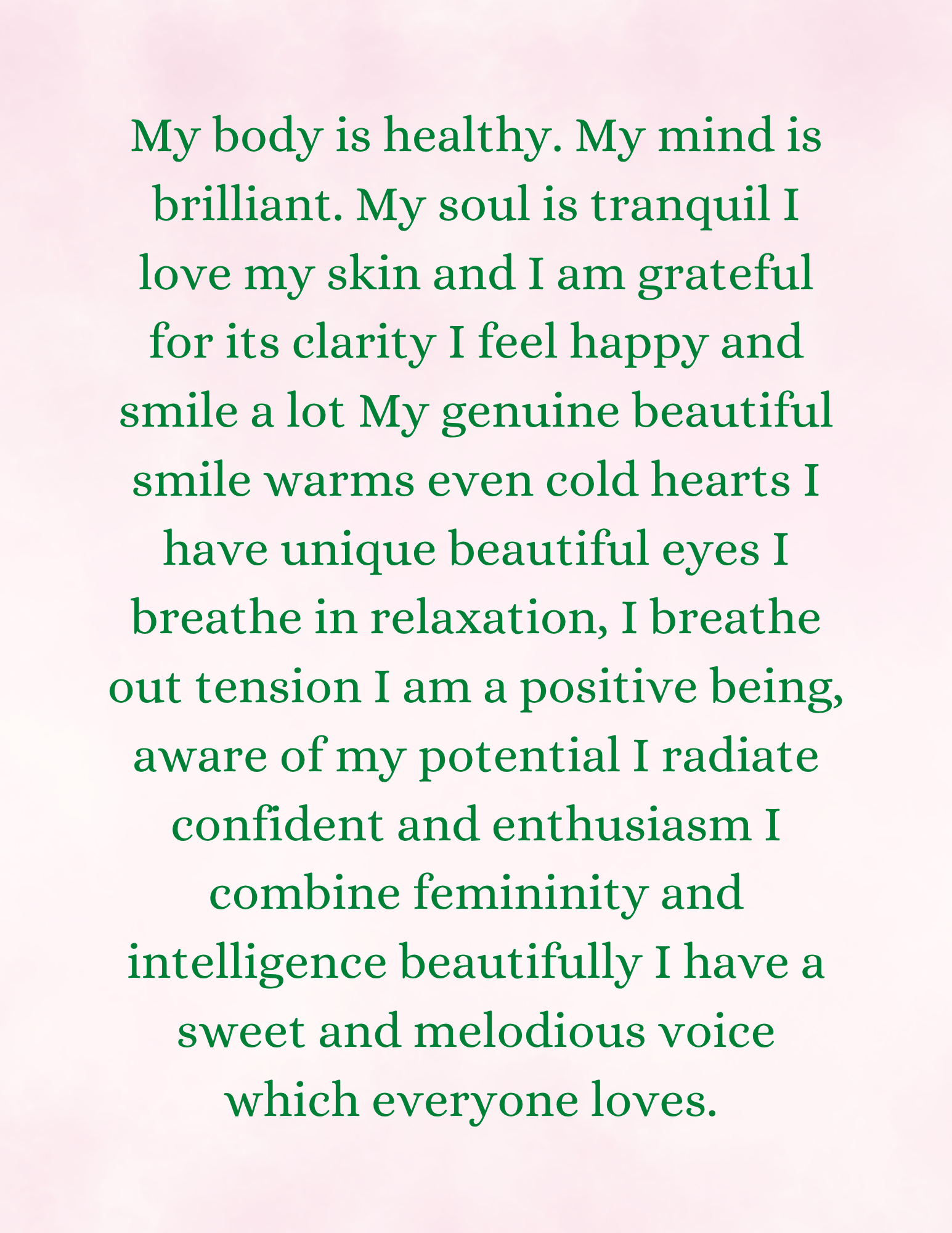 1000 Positive Affirmation for Women