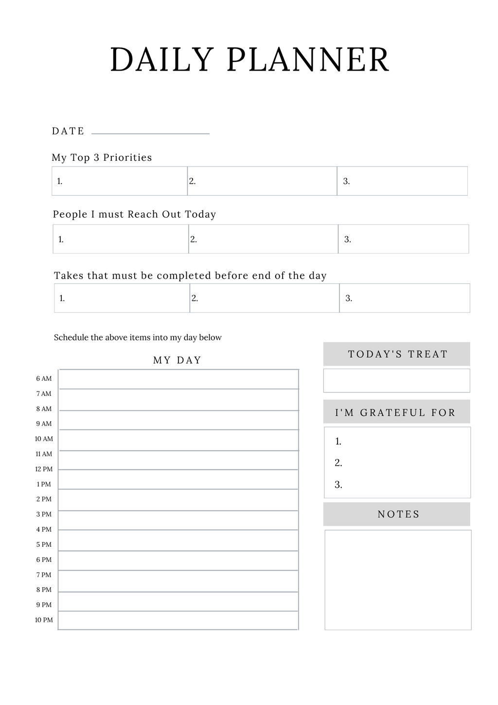 Etsy Shop Planner