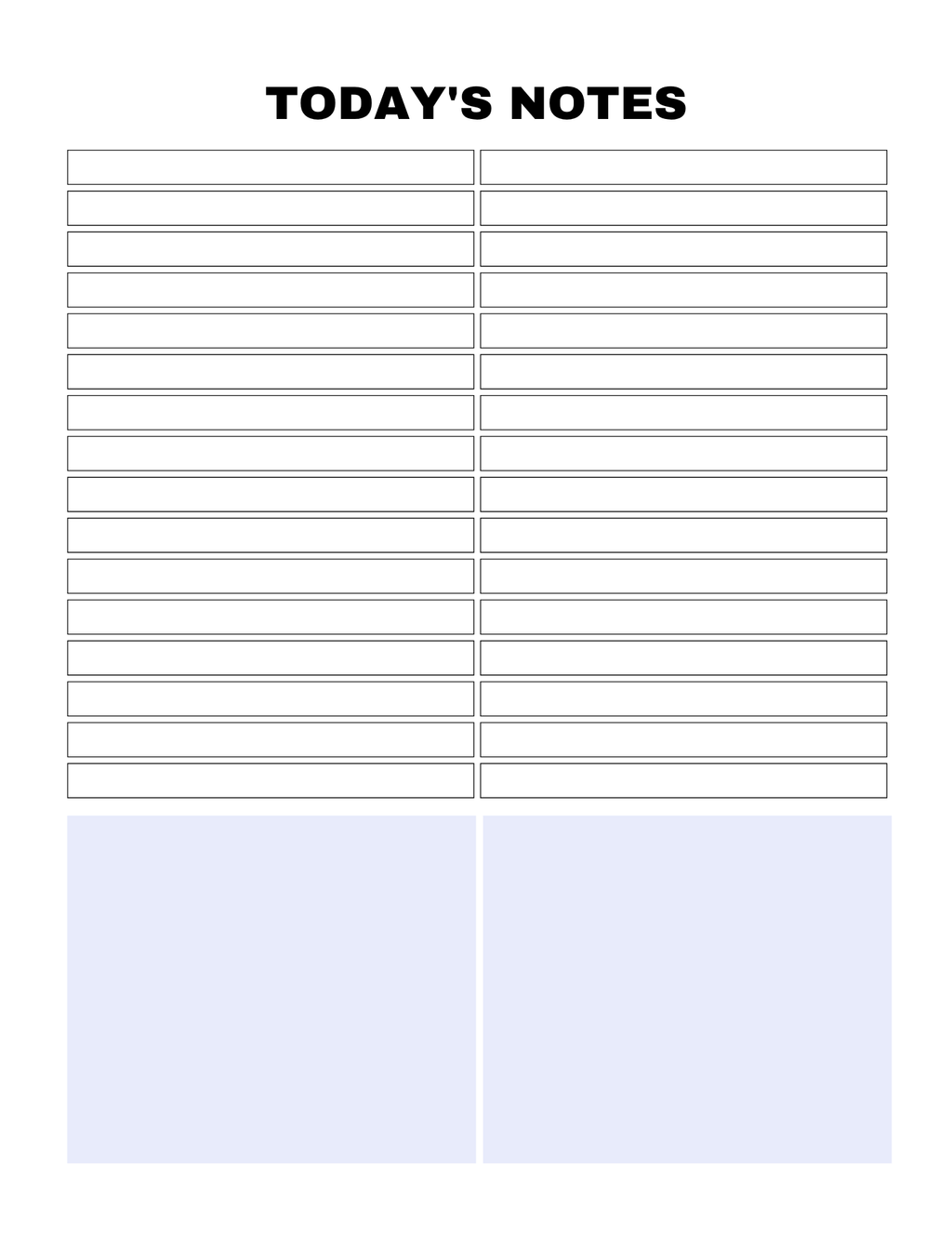 Work From Home Planner