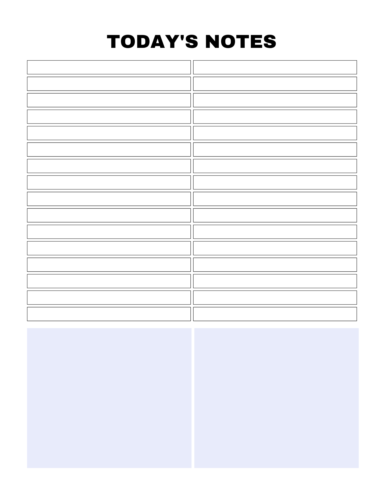 Work From Home Planner