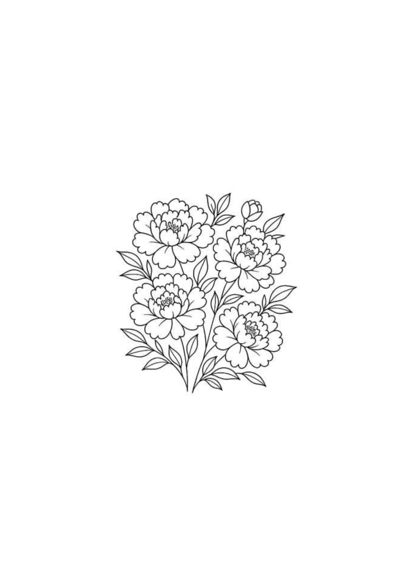 Vibrant Floral Coloring Set