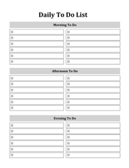 To Do List Bundle
