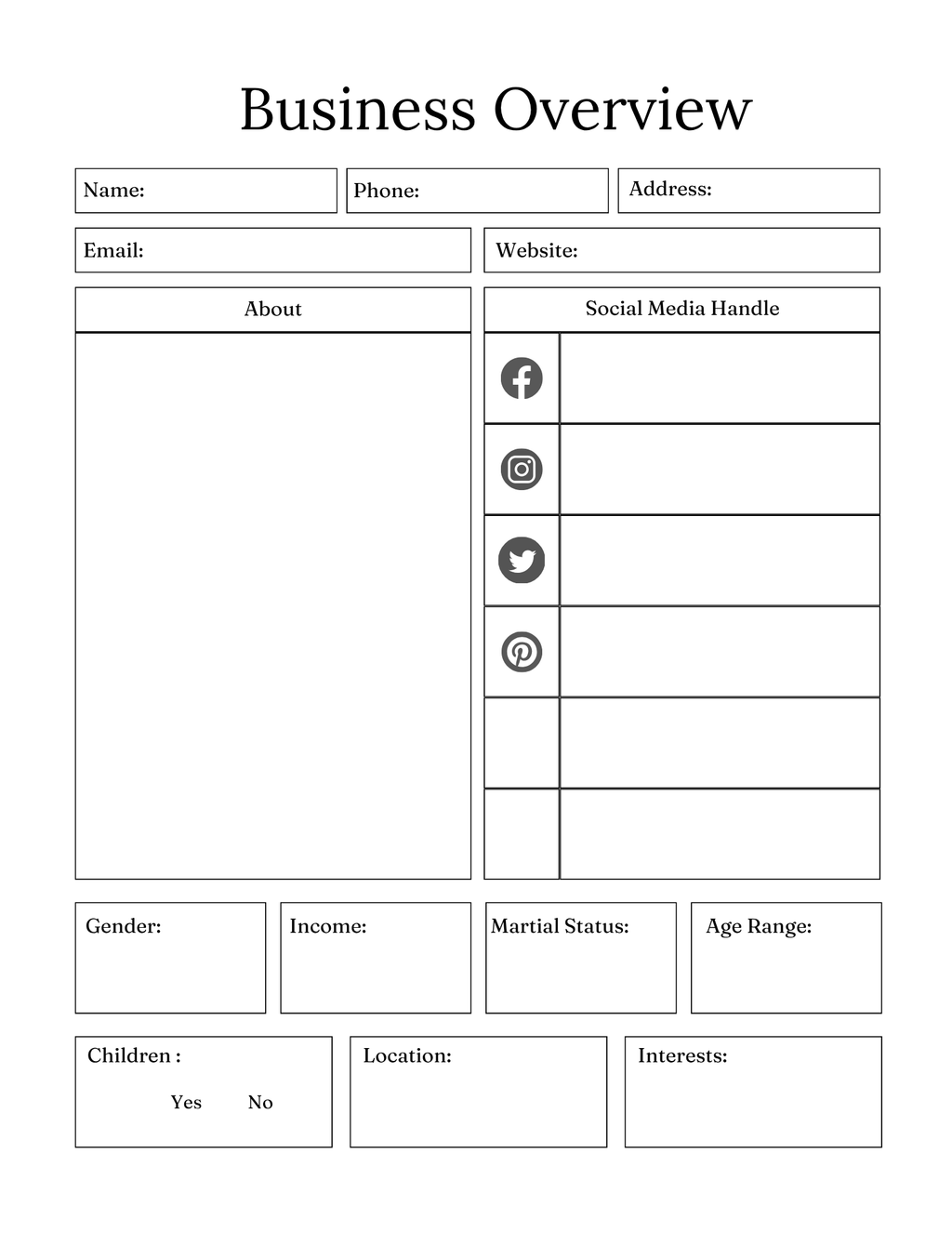 Small Business Bundle Planner