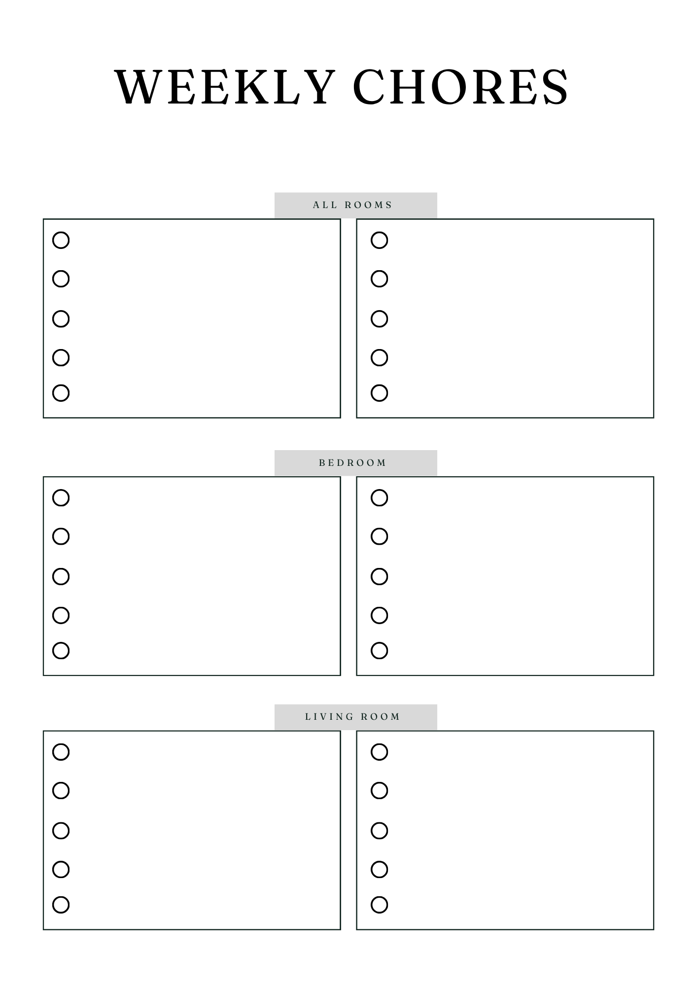 Ultimate Decluttering & Cleaning Planner