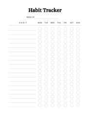 Mental Health Planner 56 Colorful