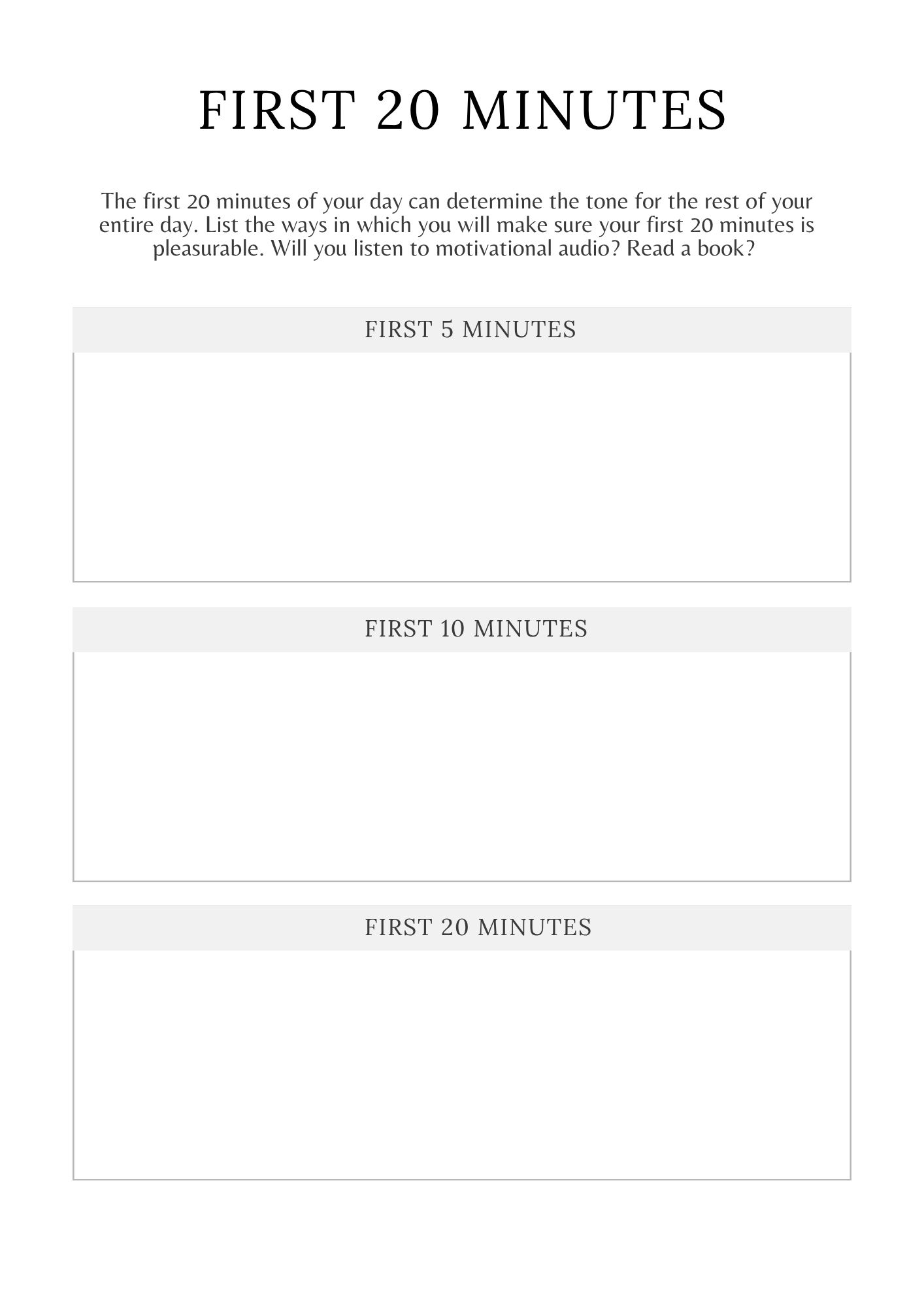 Law of Attraction Mastery Planner