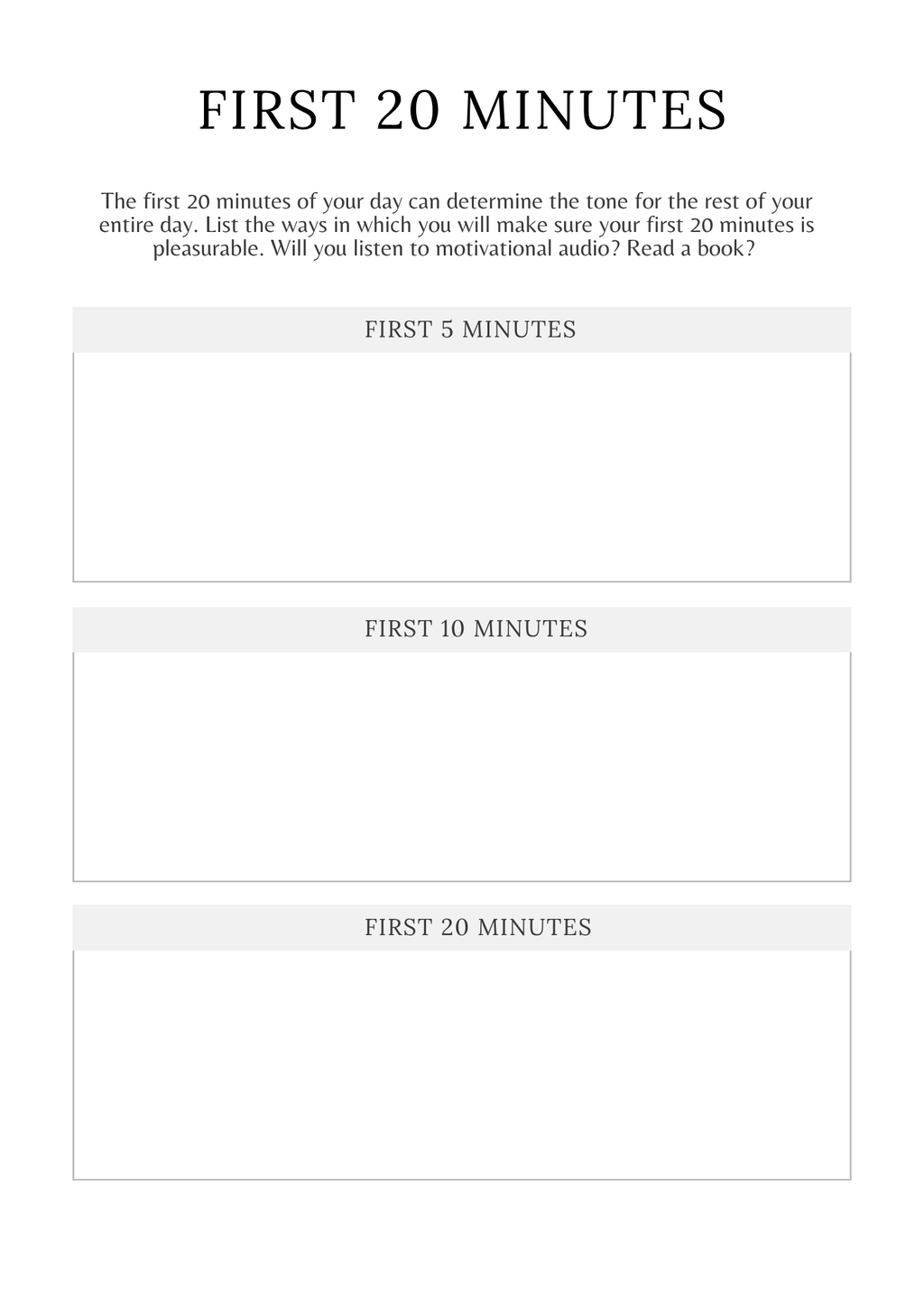 Law of Attraction Mastery Planner