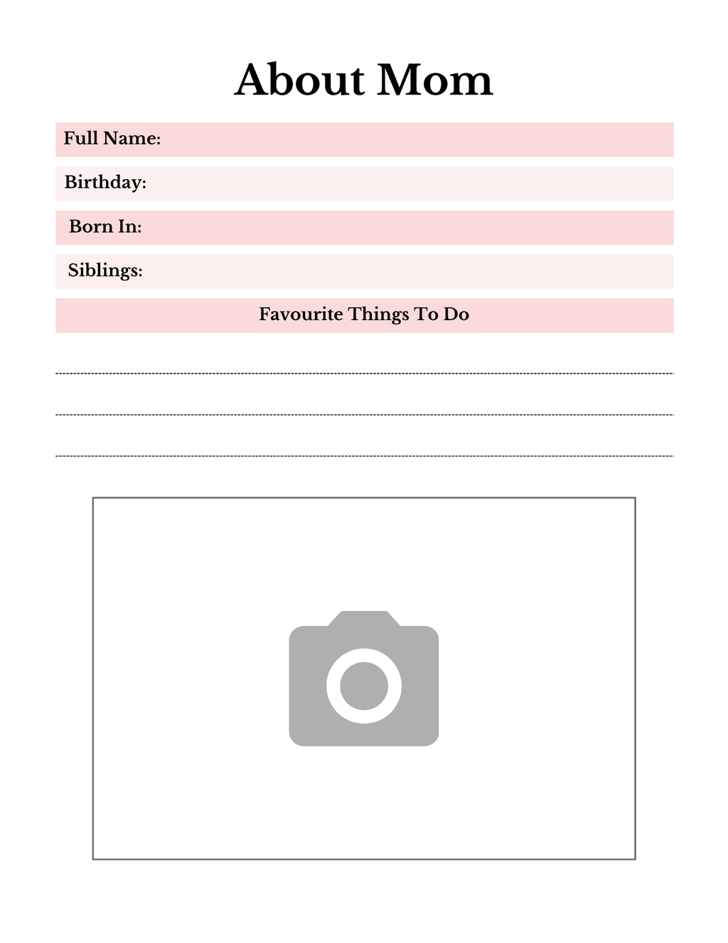 Little Moments Big Memories