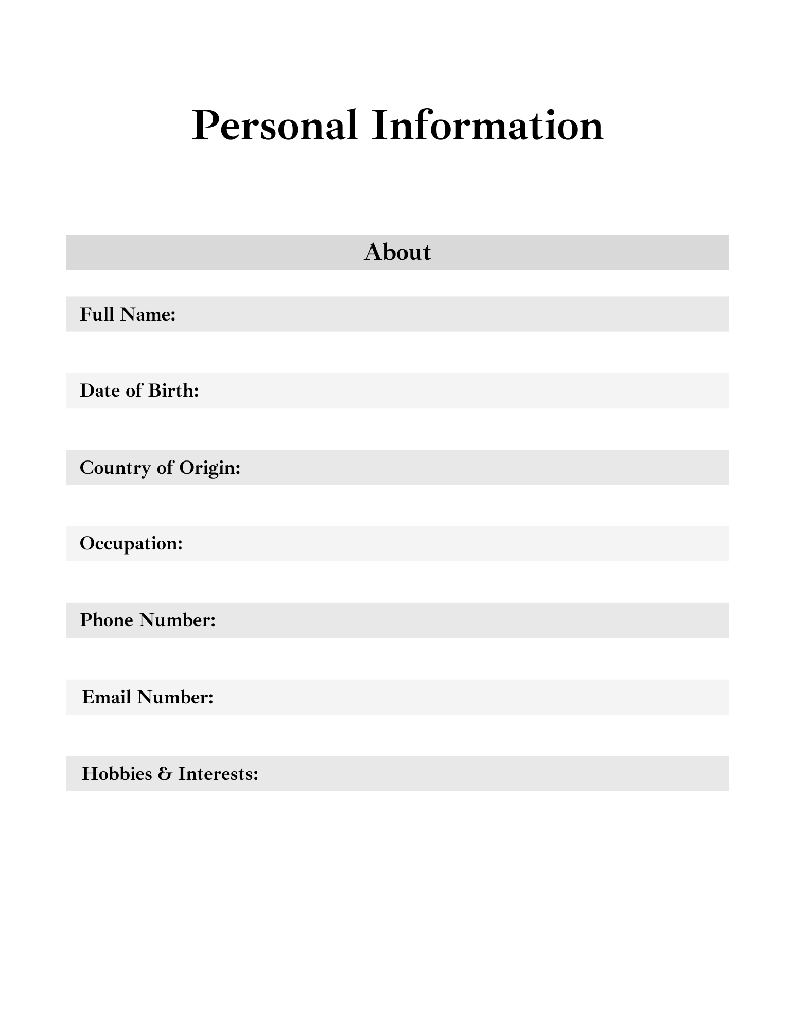 End of Life Planner