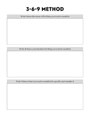 Abundance Manifestation Journal