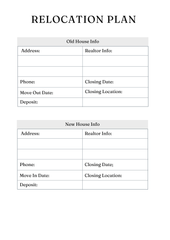 Ultimate Relocation Planner