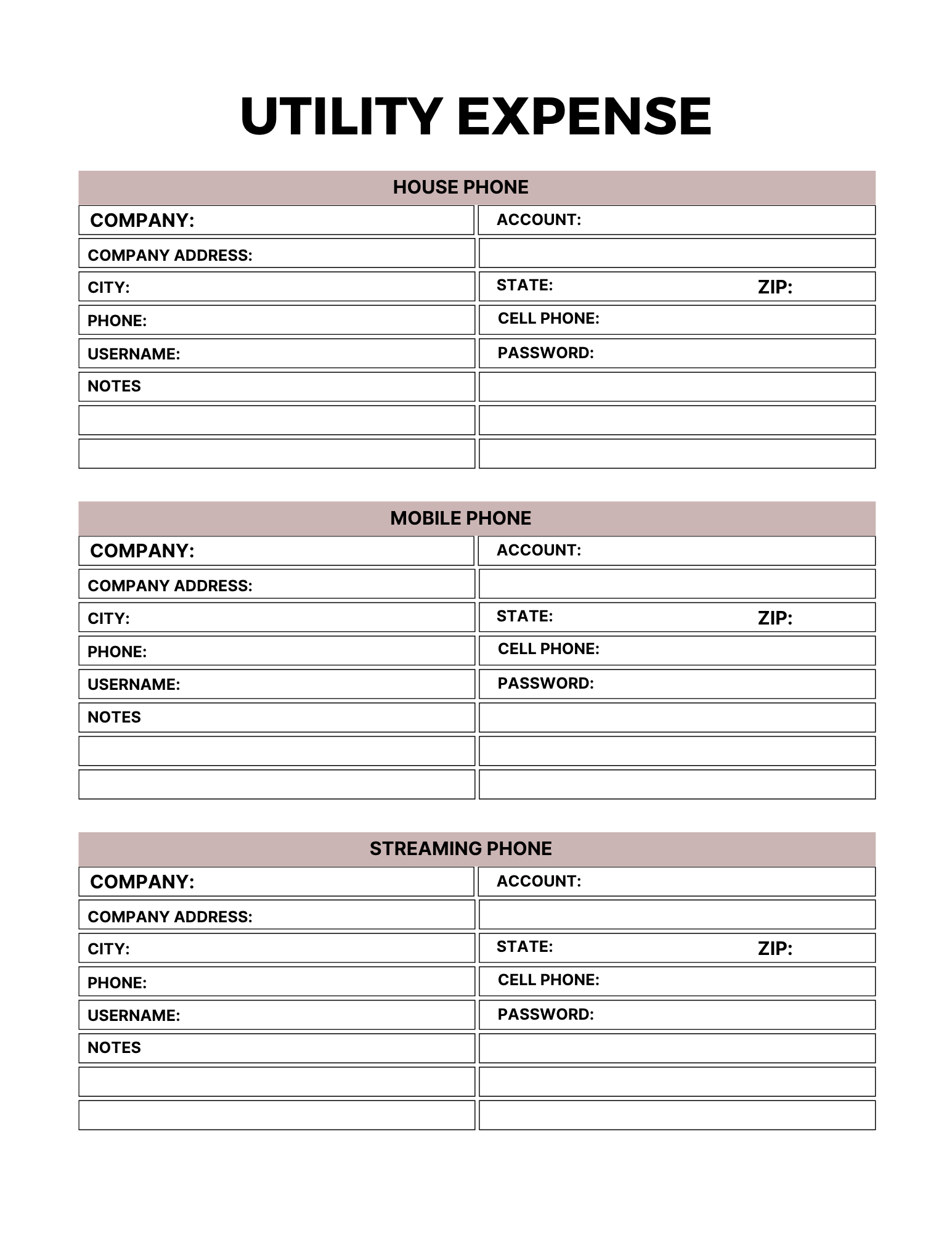Home Maintenance Planner