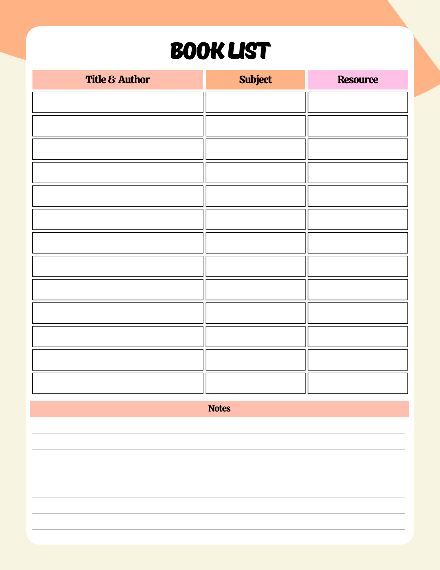 Comprehensive Homeschool Planner