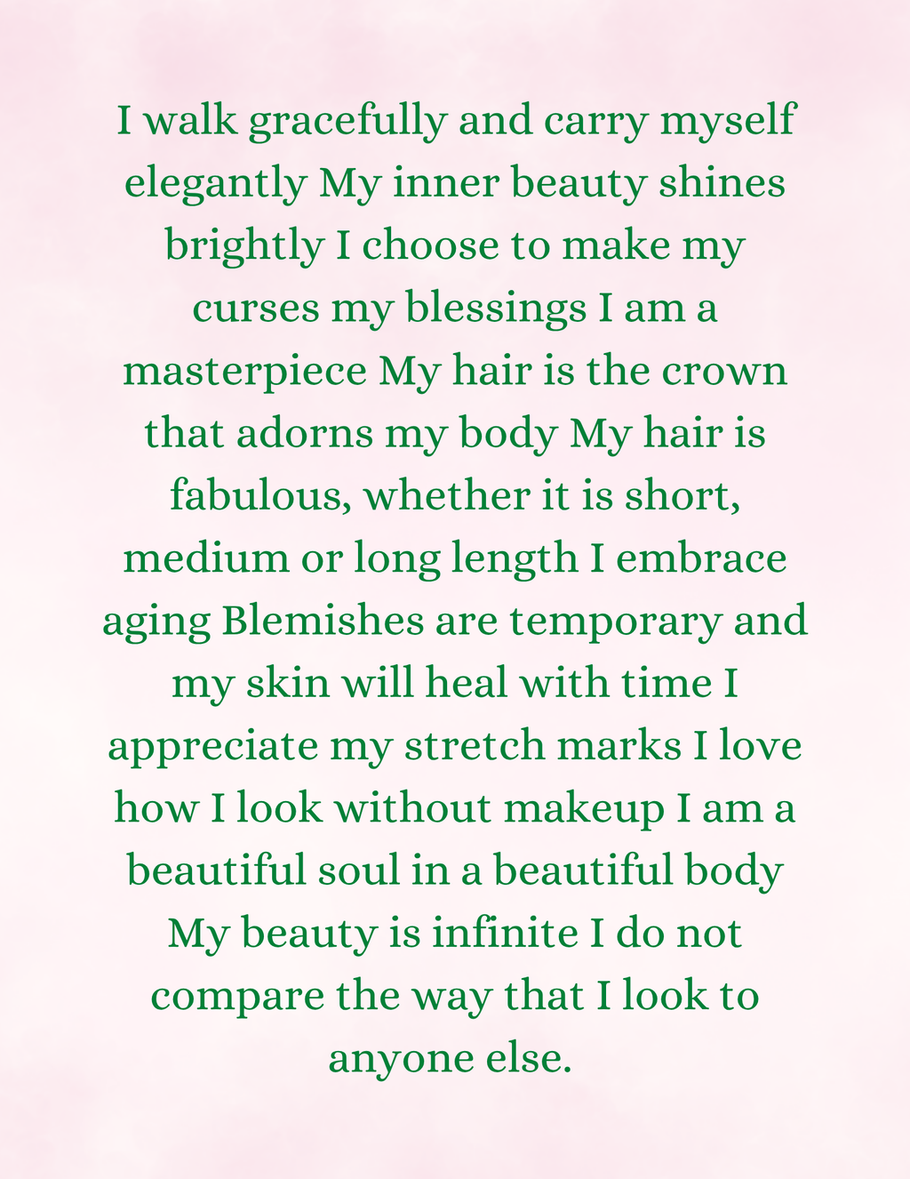 1000 Positive Affirmation for Women