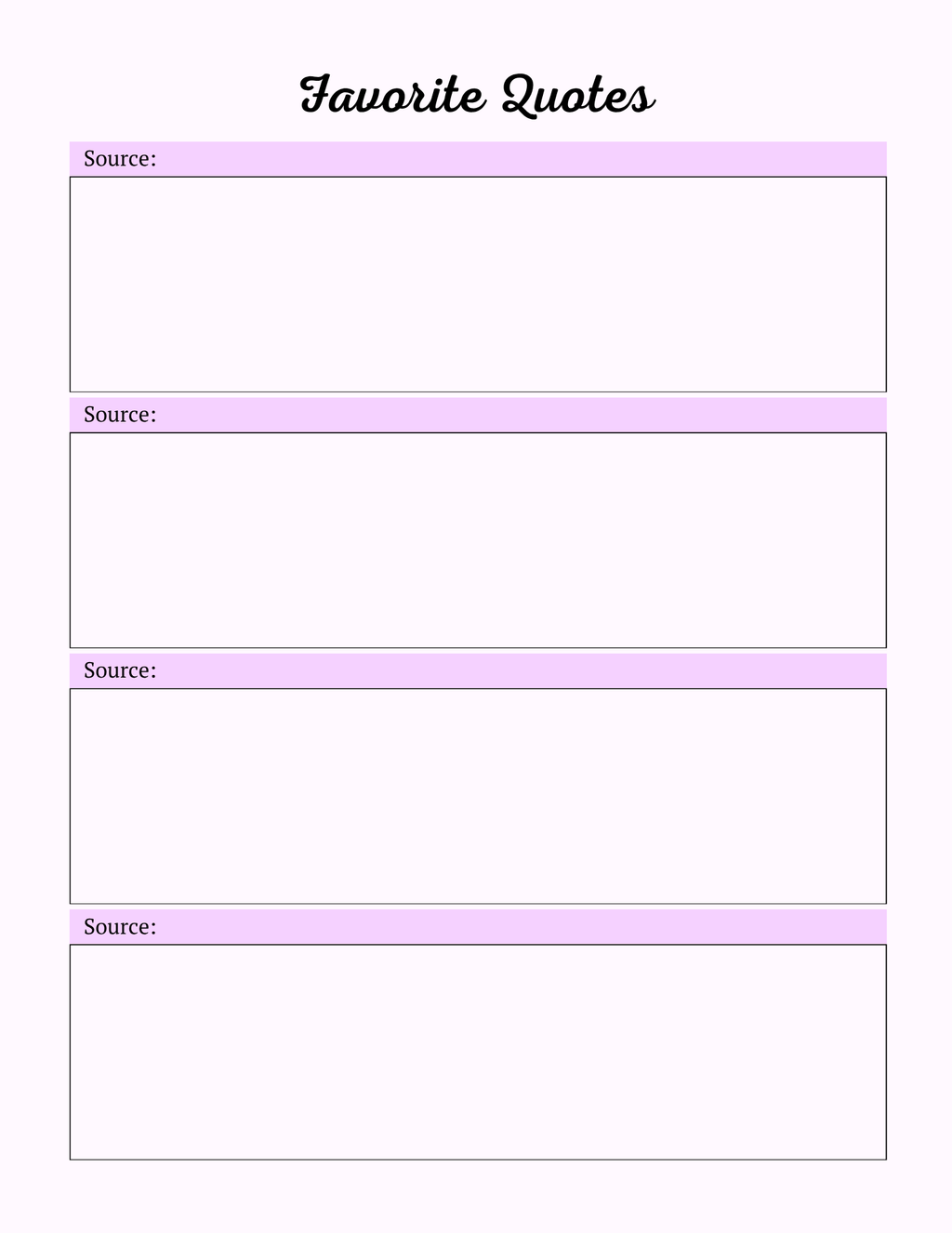 Colorful Self Care Planner