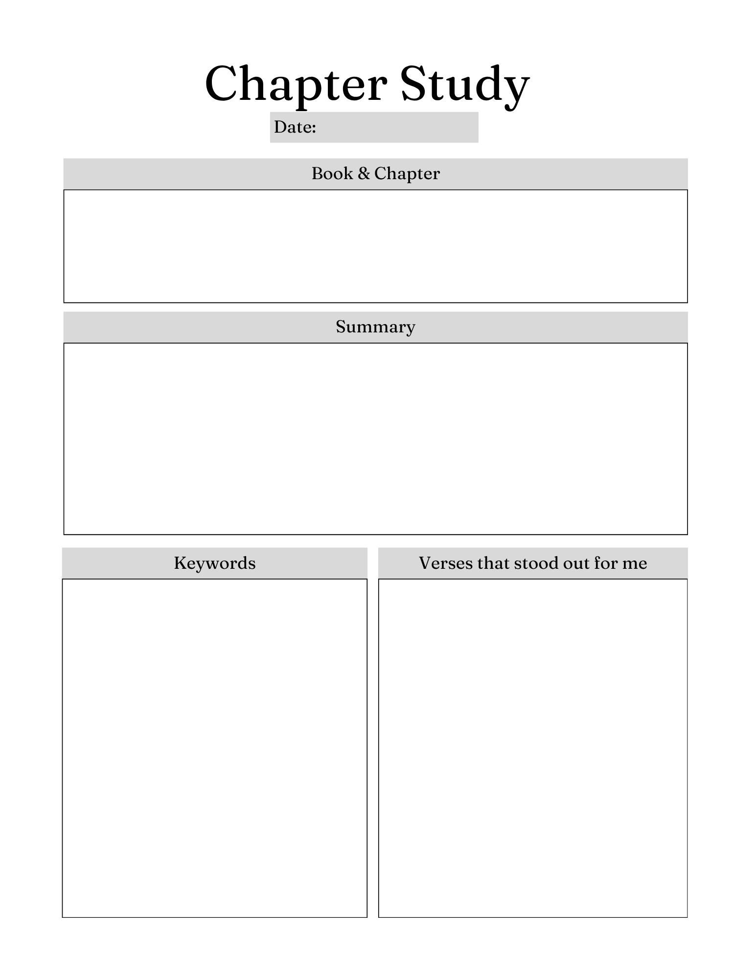 Serenity Prayer Journal