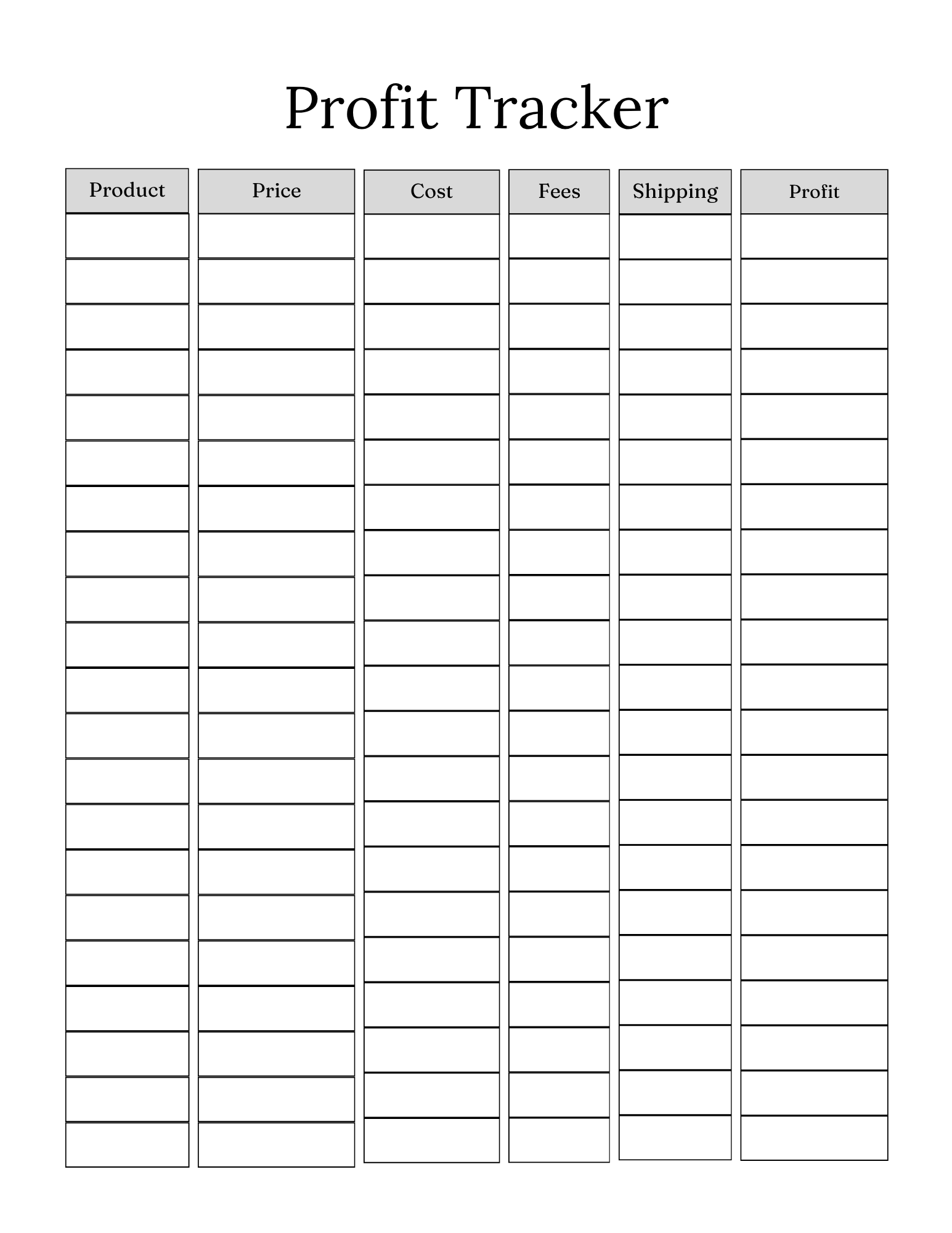 Small Business Bundle Planner