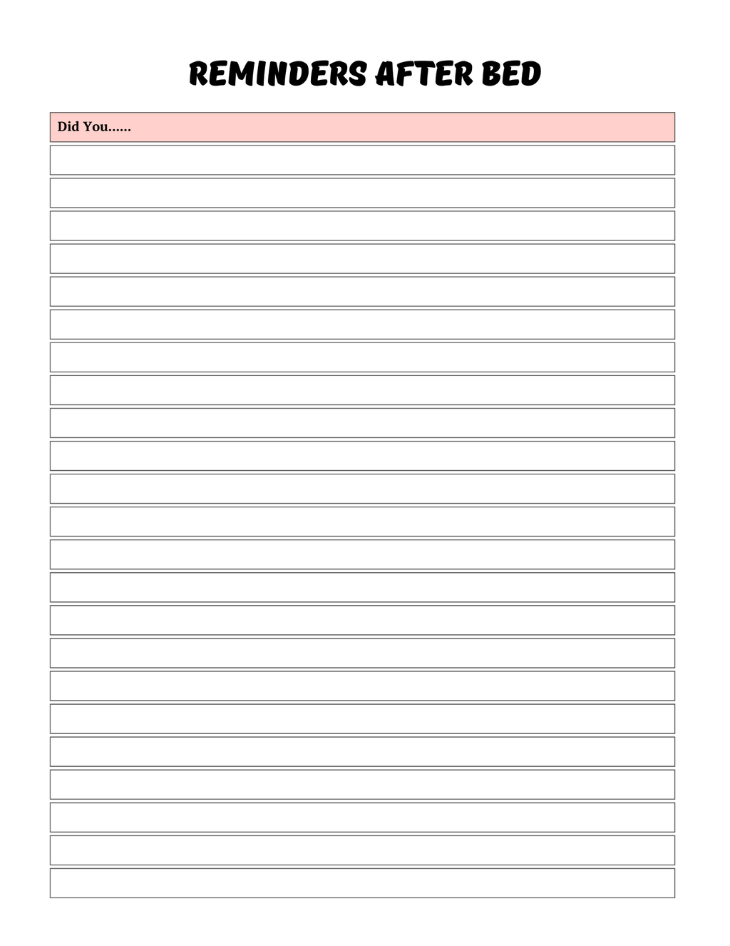 Back -to-school Planner