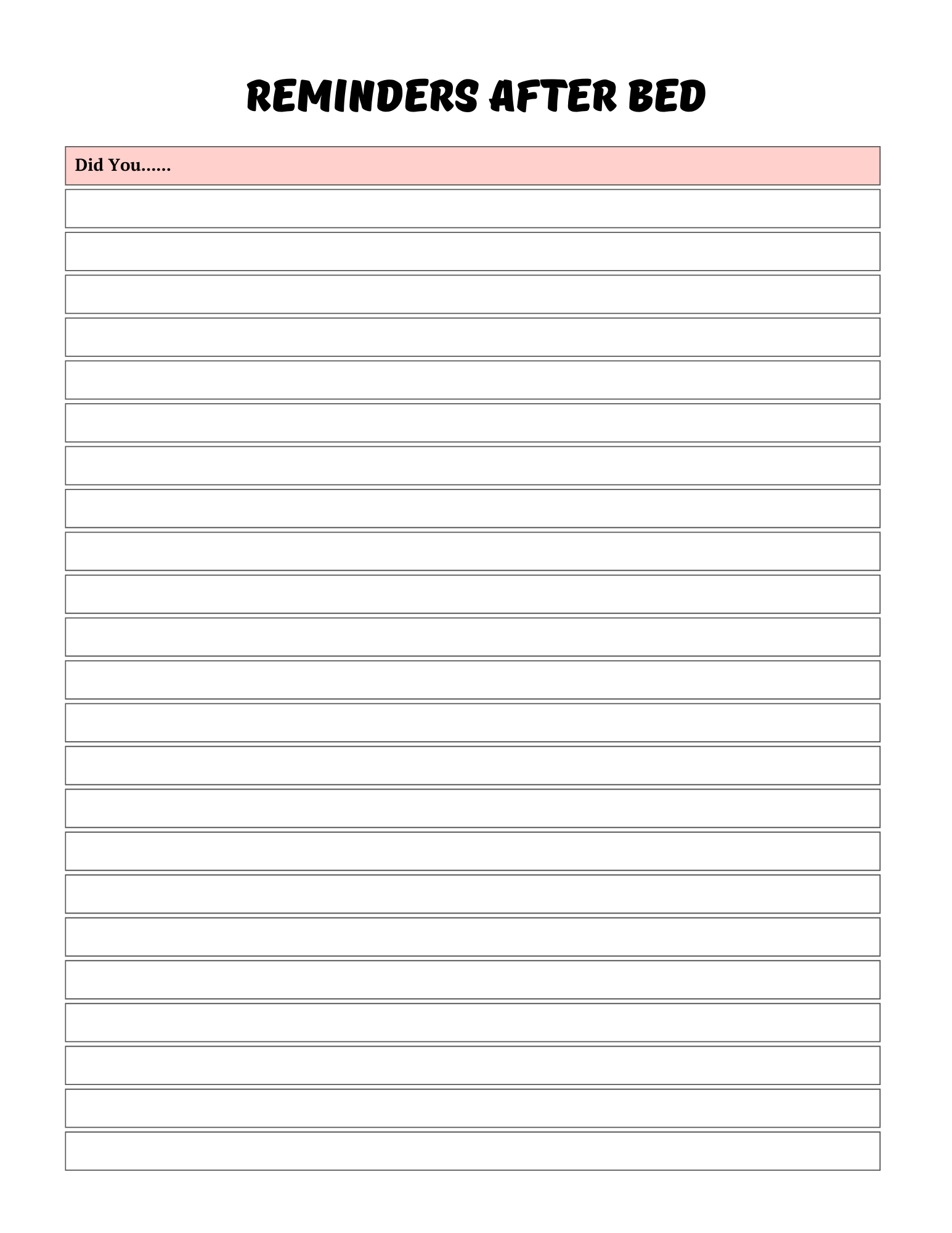 Back -to-school Planner