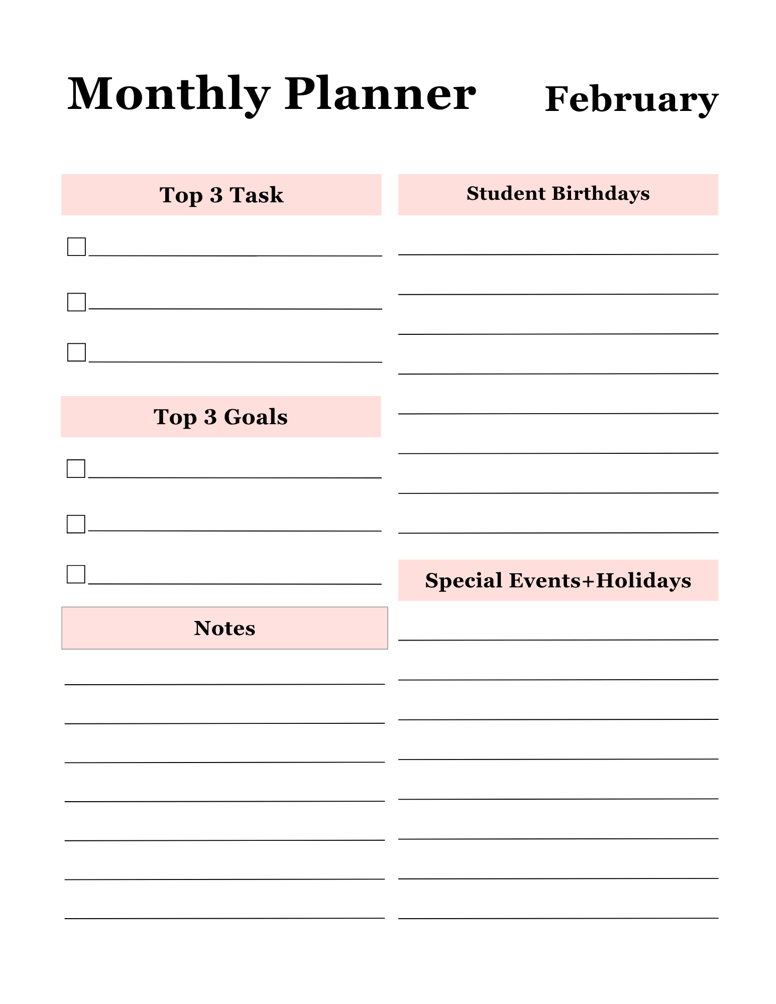 Educator's Master Organizer