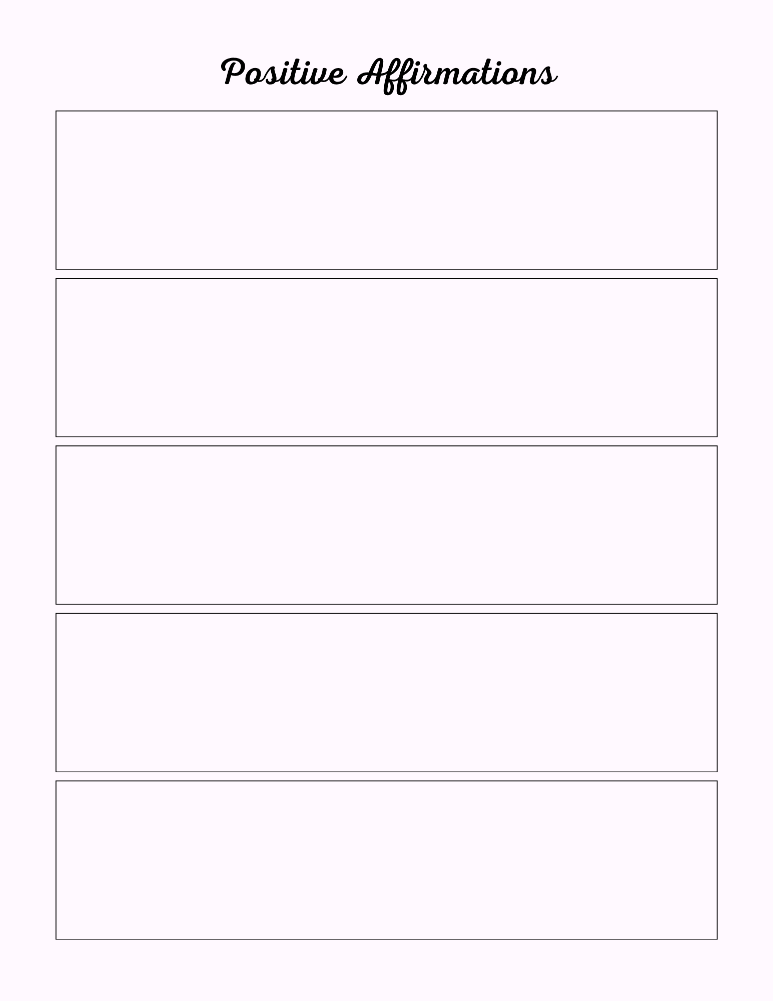 Colorful Self Care Planner