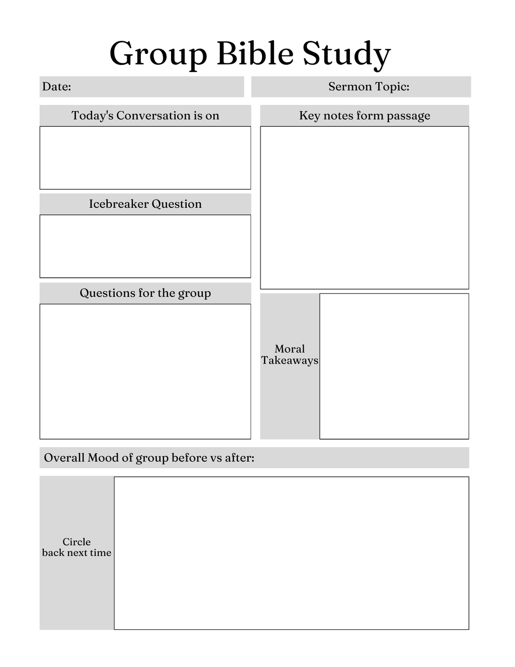 Serenity Prayer Journal