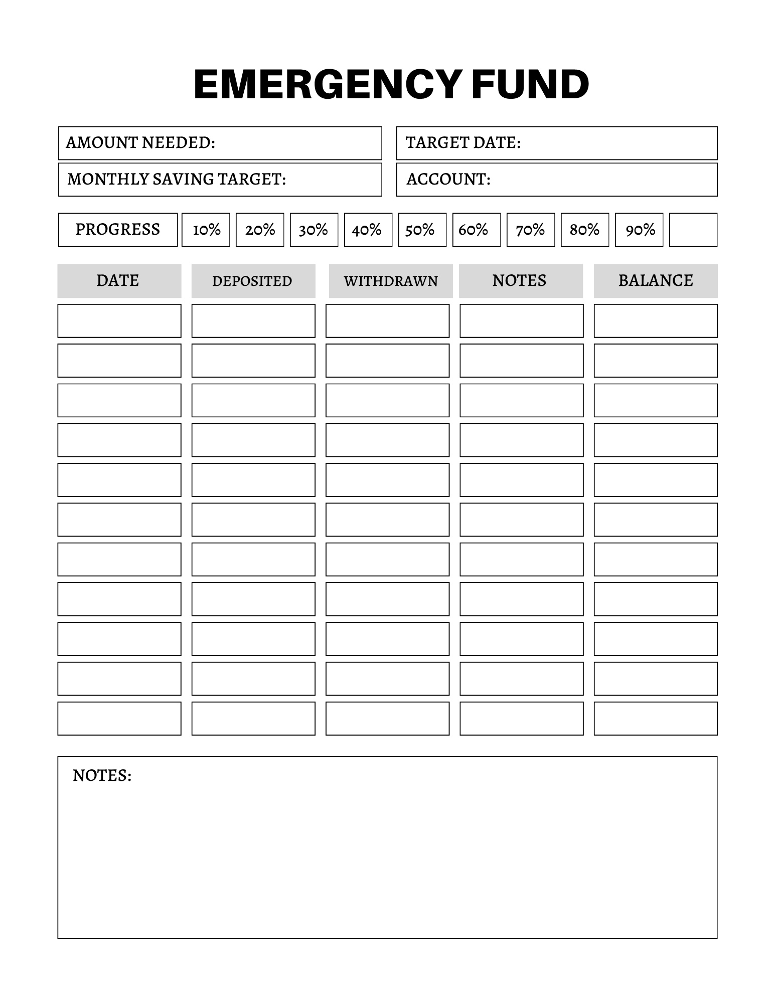 Budget & Financial Planner