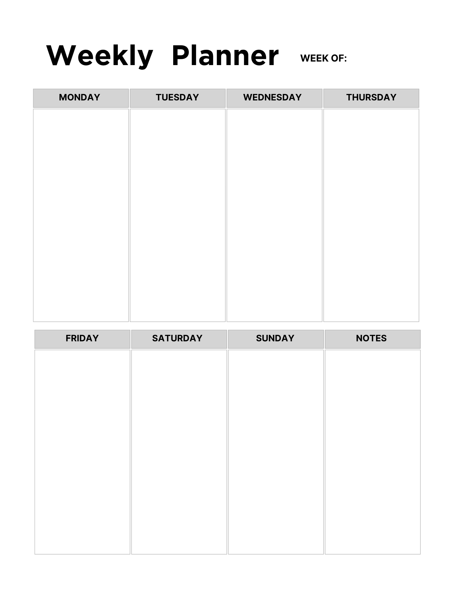 Side Hustle Planner