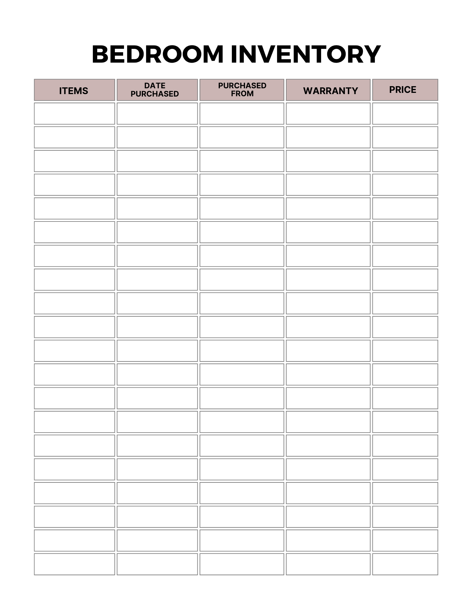 Home Maintenance Planner