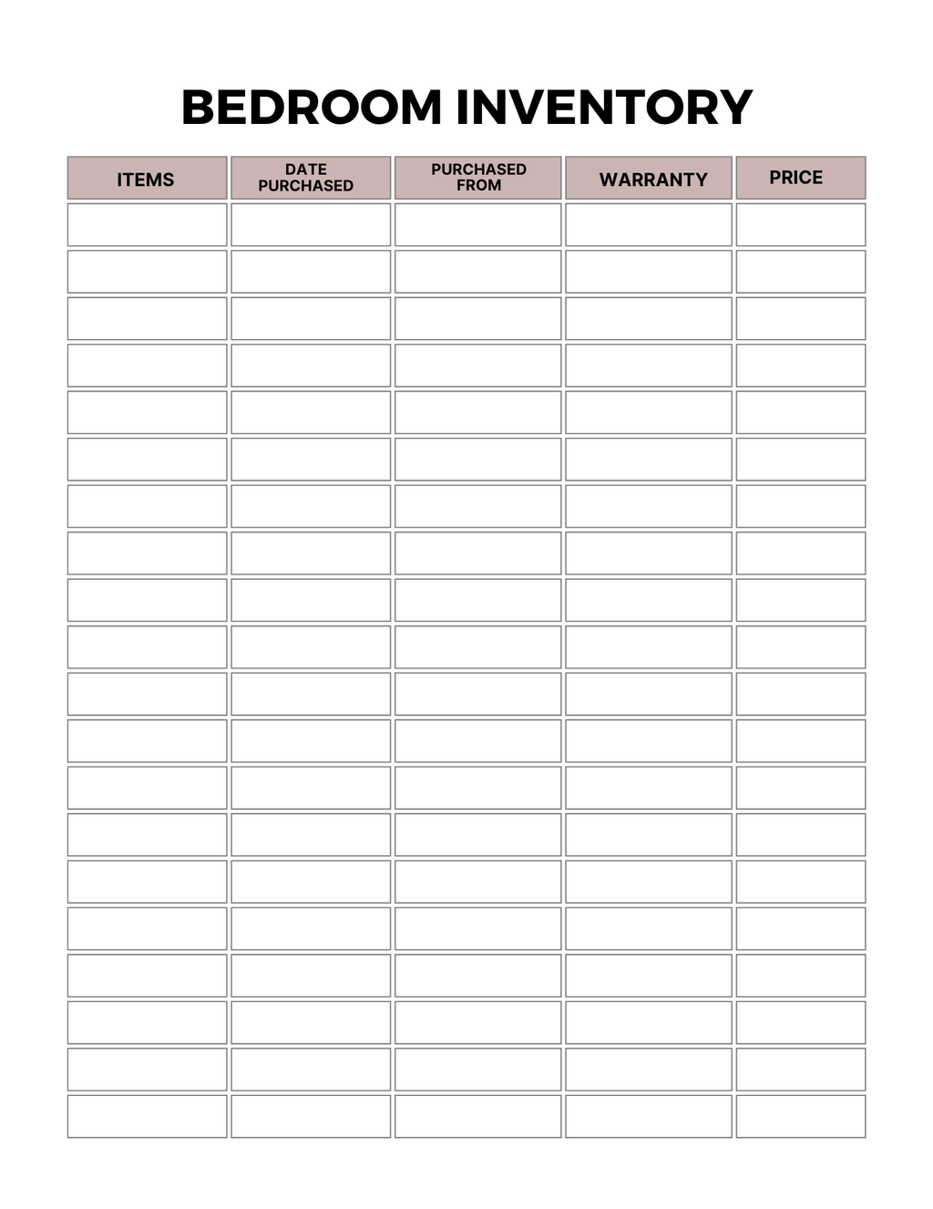 Home Maintenance Planner