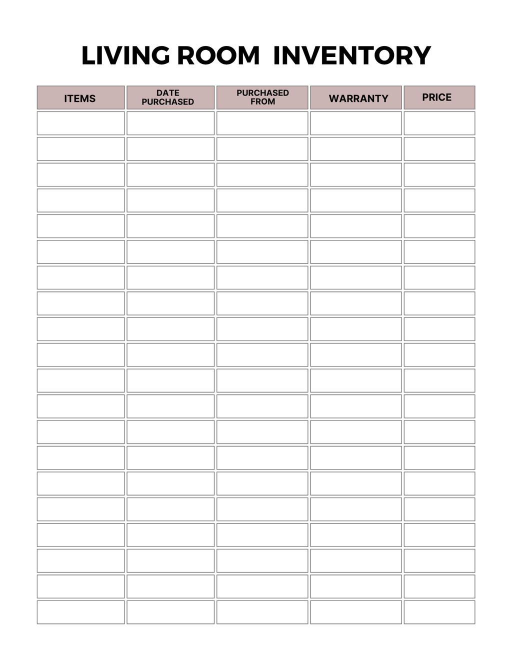 Home Maintenance Planner