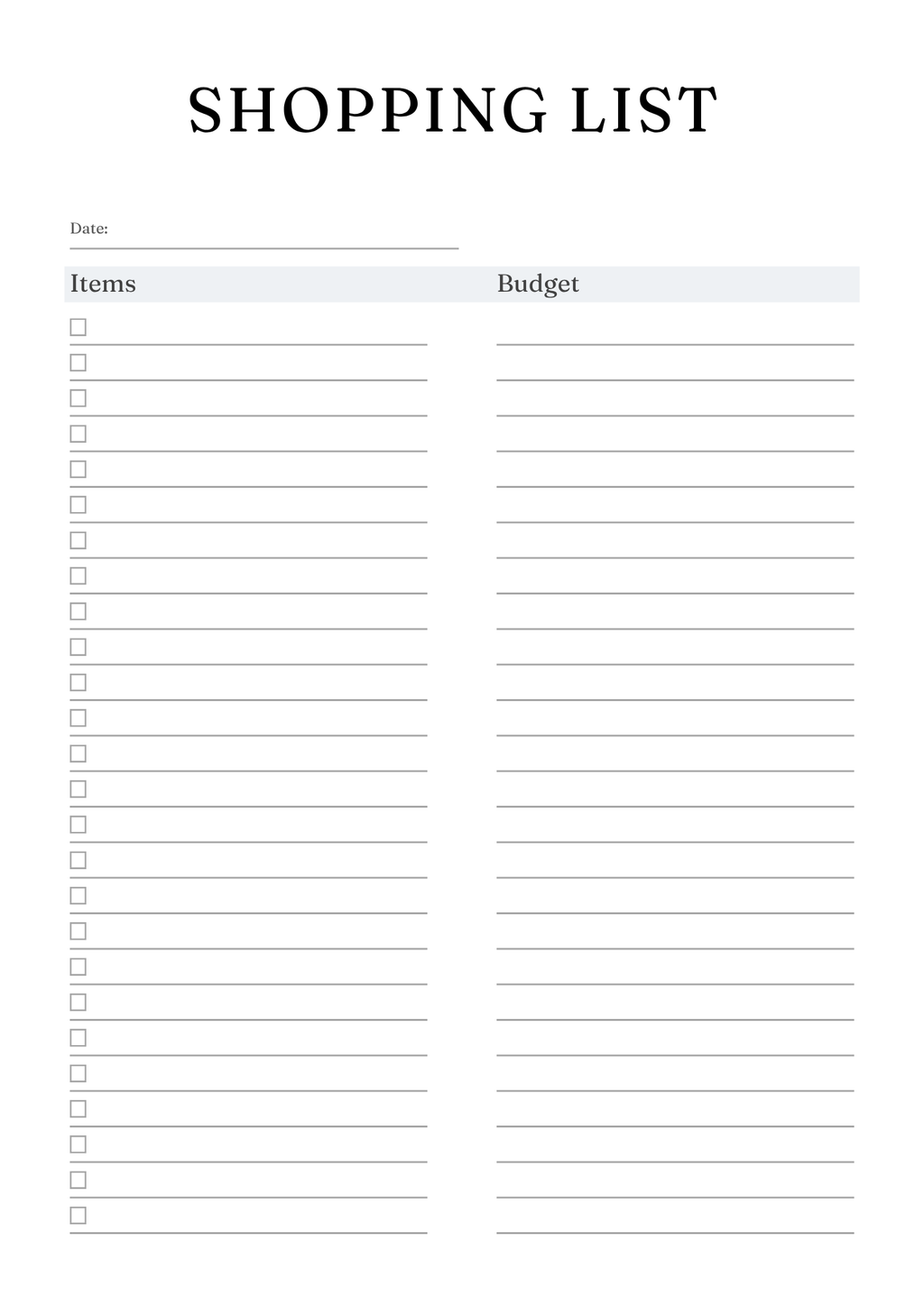 Household Management Planner