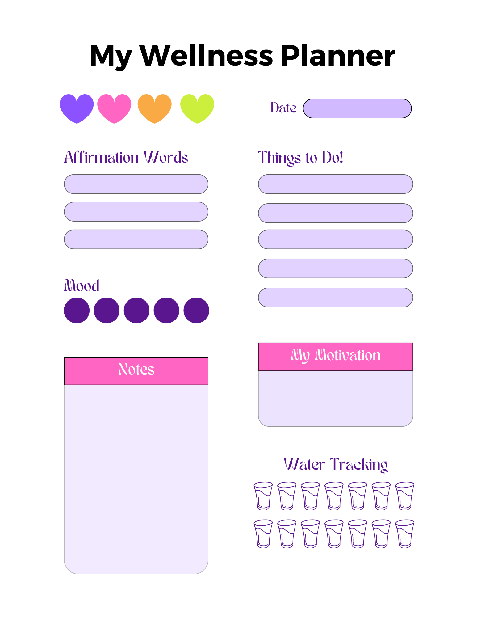 115 Pages Editable Canva Template