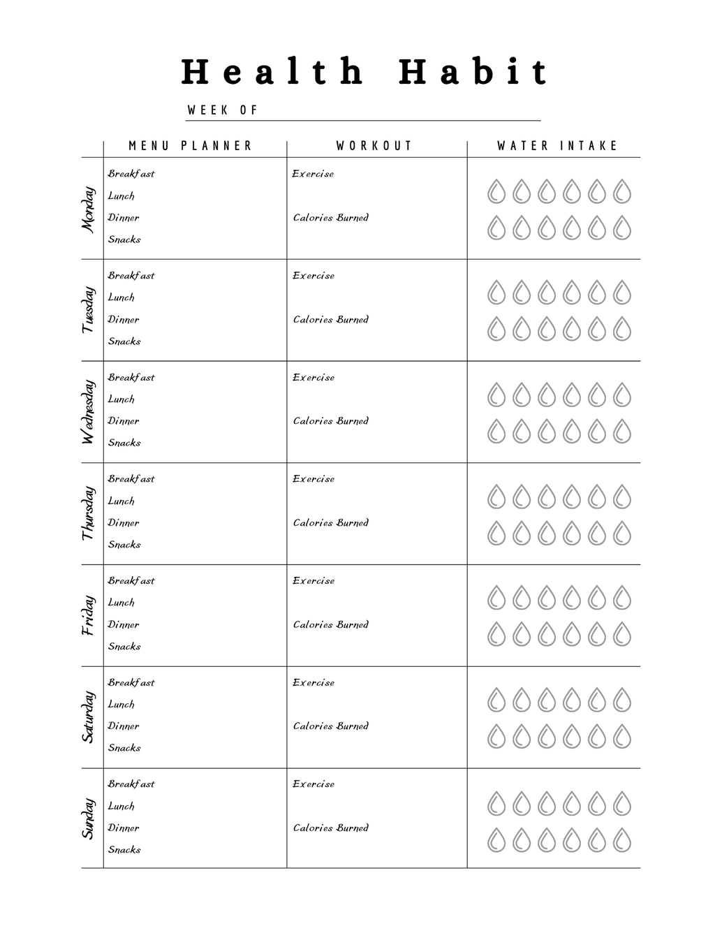 Mental Health Planner 56 Colorful