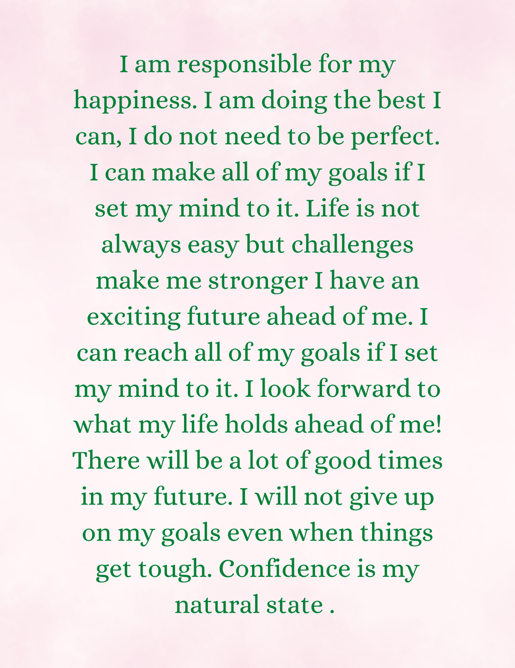 1000 Positive Affirmation for Women