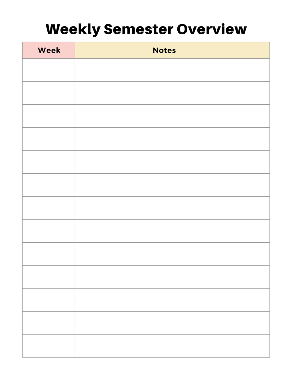 Student Success Organizer